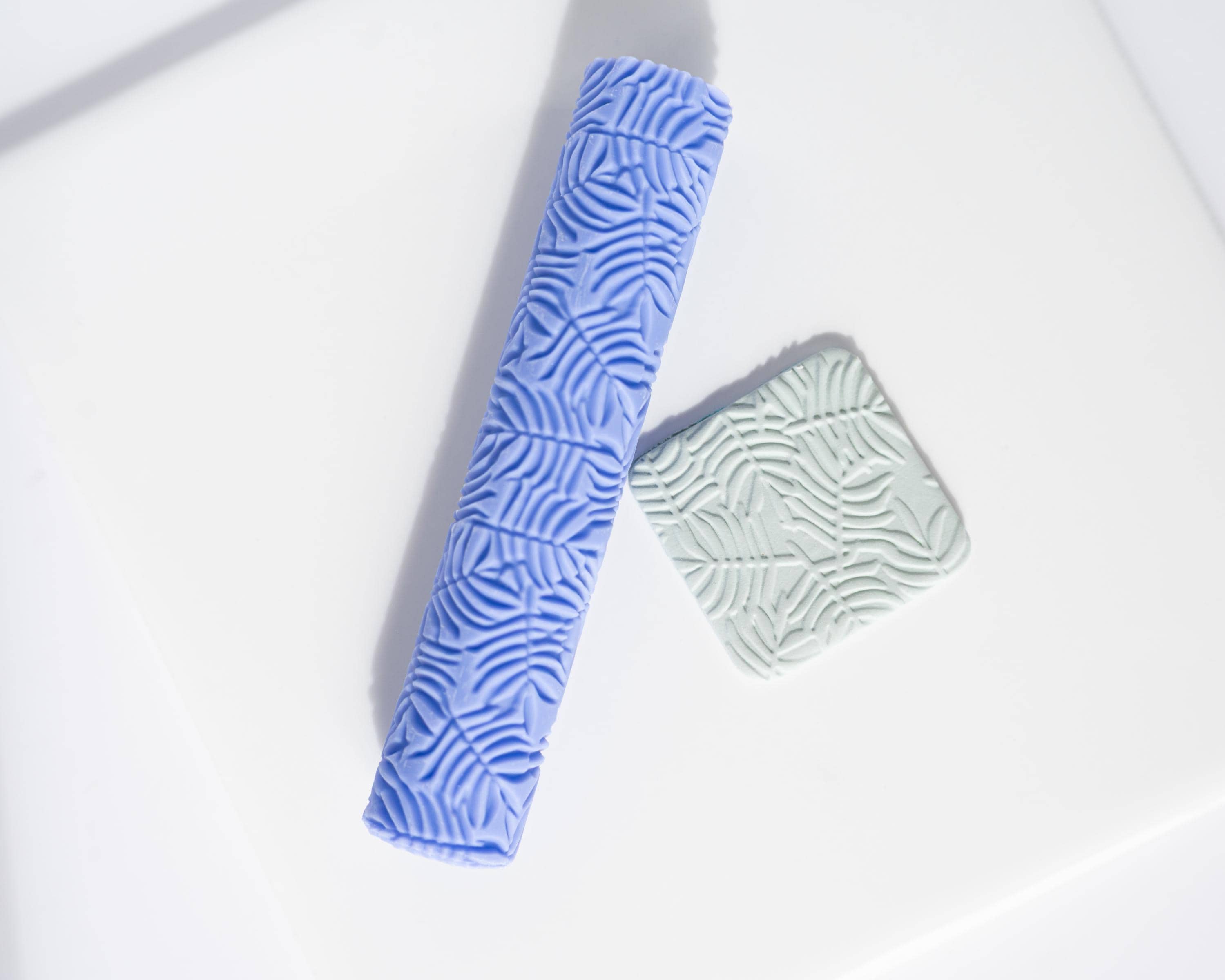 Tropical Fern Leaves Roller - Plant Resin Texture Roller