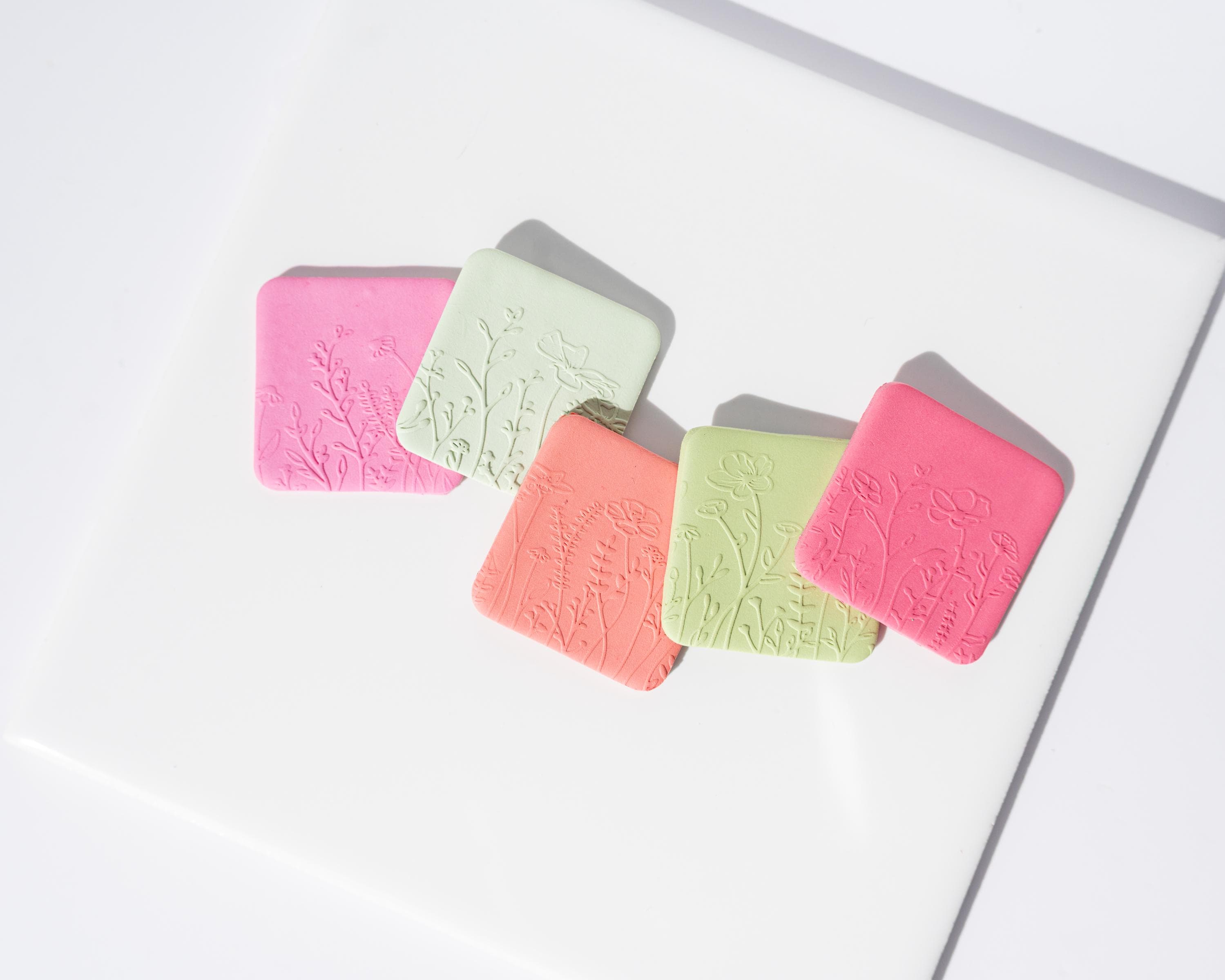 Wildflowers Roller - Border Nubbies Plant Texture Roller