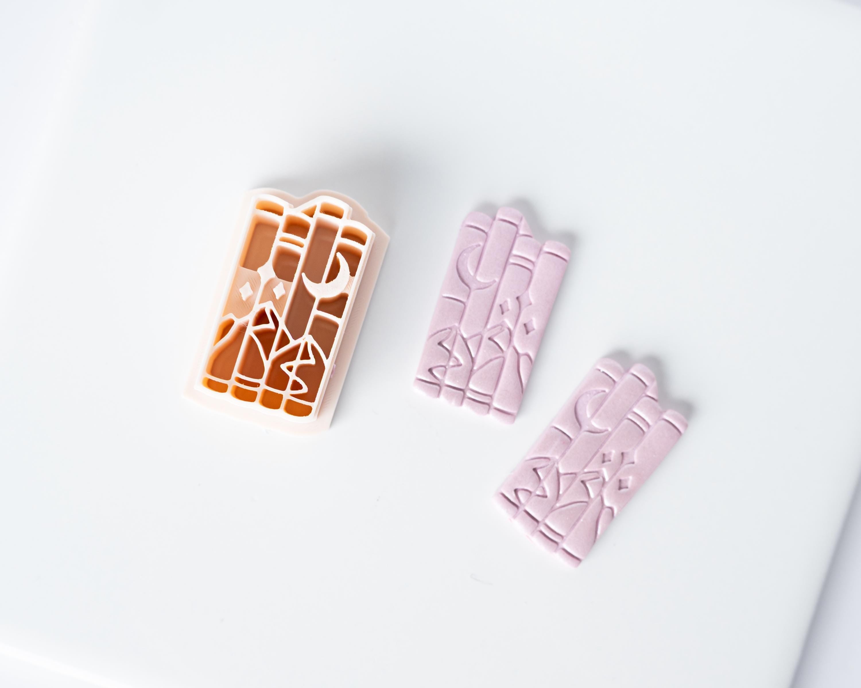 Romantasy Book Stack - Bookish Clay Cutters