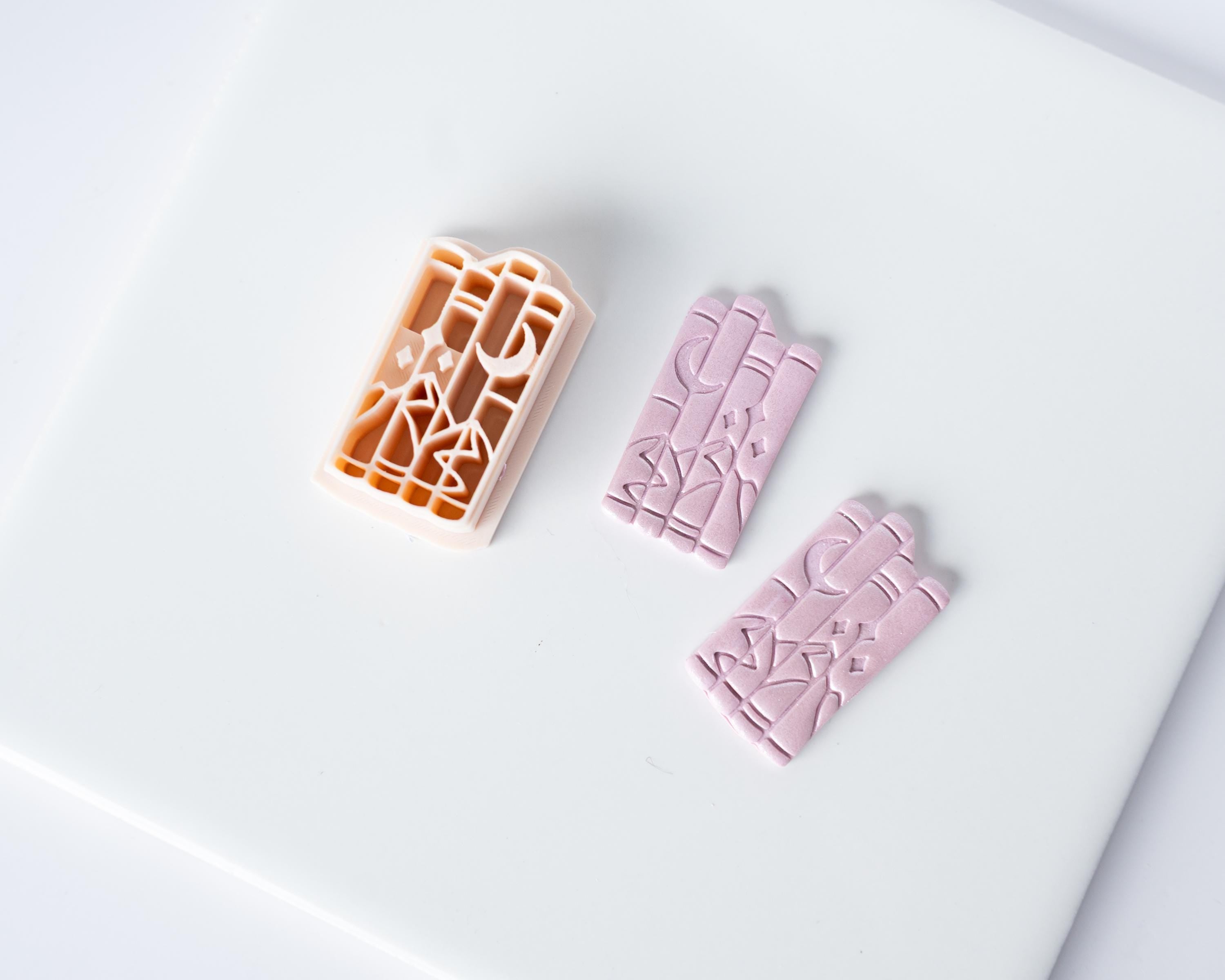 Romantasy Book Stack - Bookish Clay Cutters