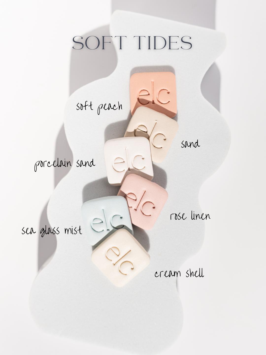 Soft Tides - Clay Color Recipe Palette for Souffle