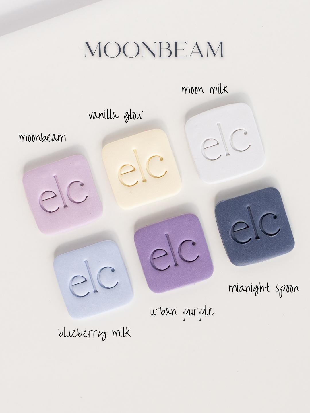 Moonbeam - Clay Color Recipe Palette for Souffle and Premo