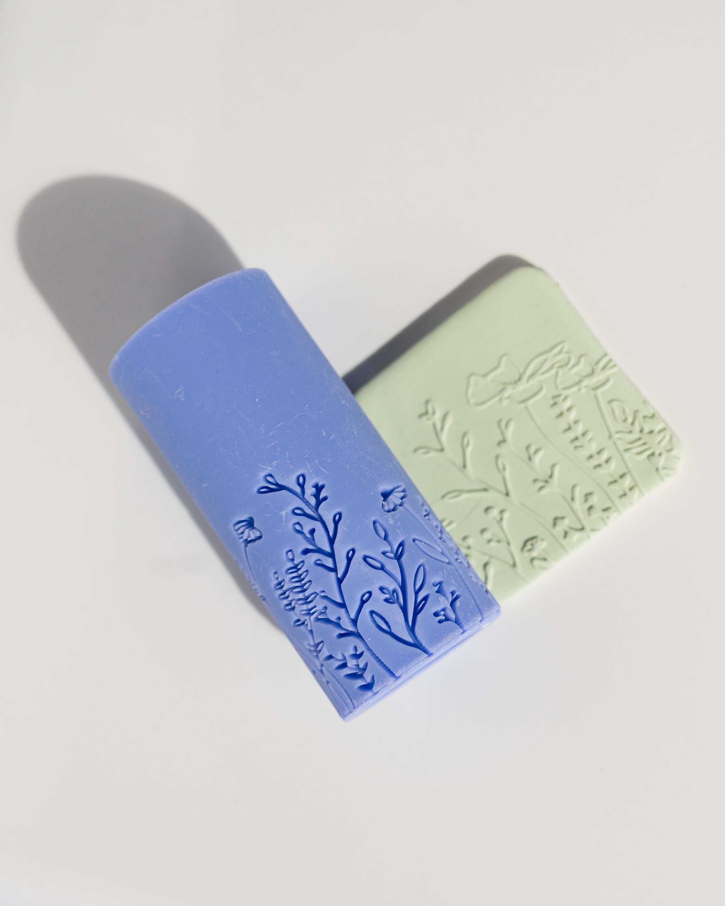 Wildflowers Roller - Border Nubbies Plant Texture Roller