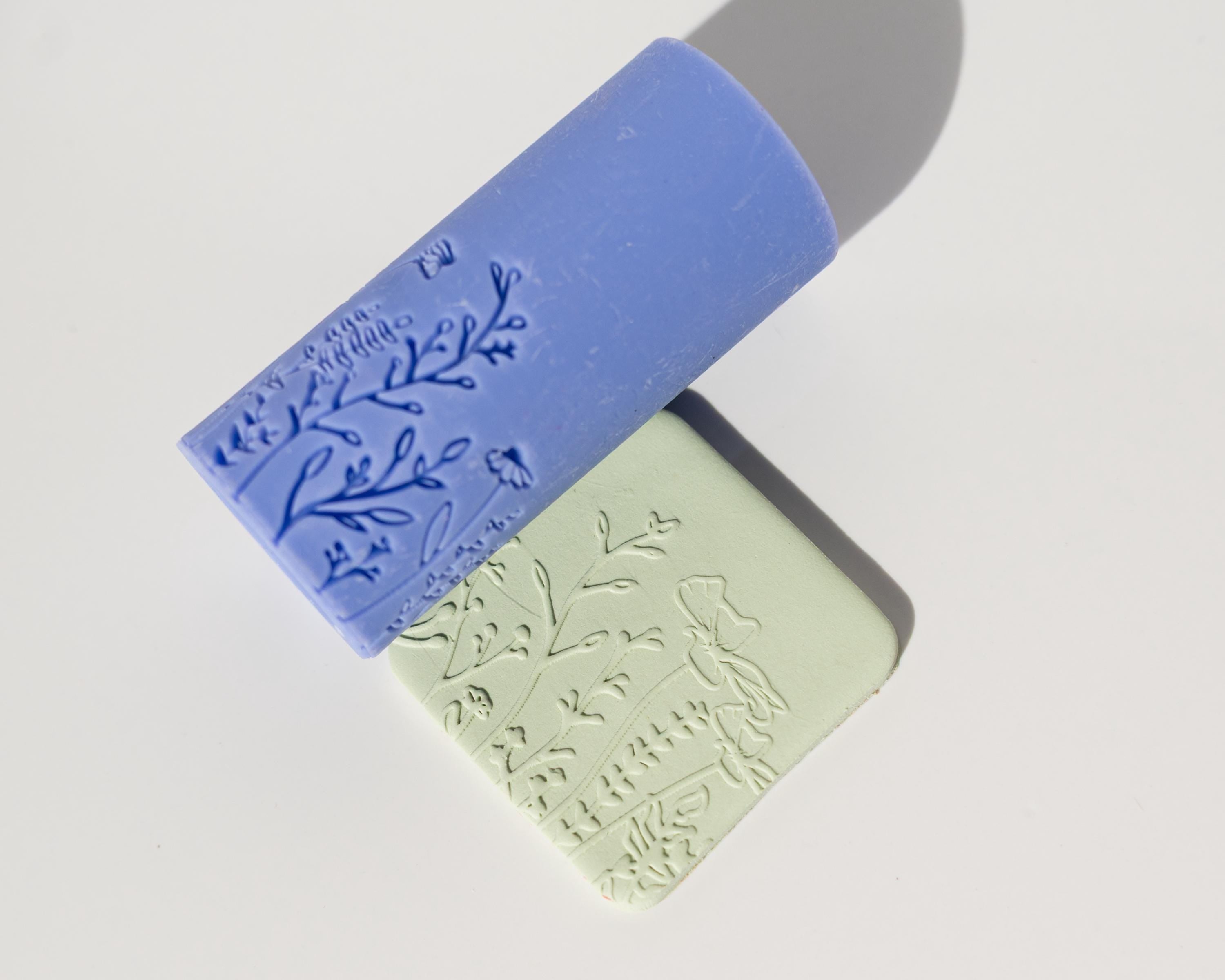 Wildflowers Roller - Border Nubbies Plant Texture Roller