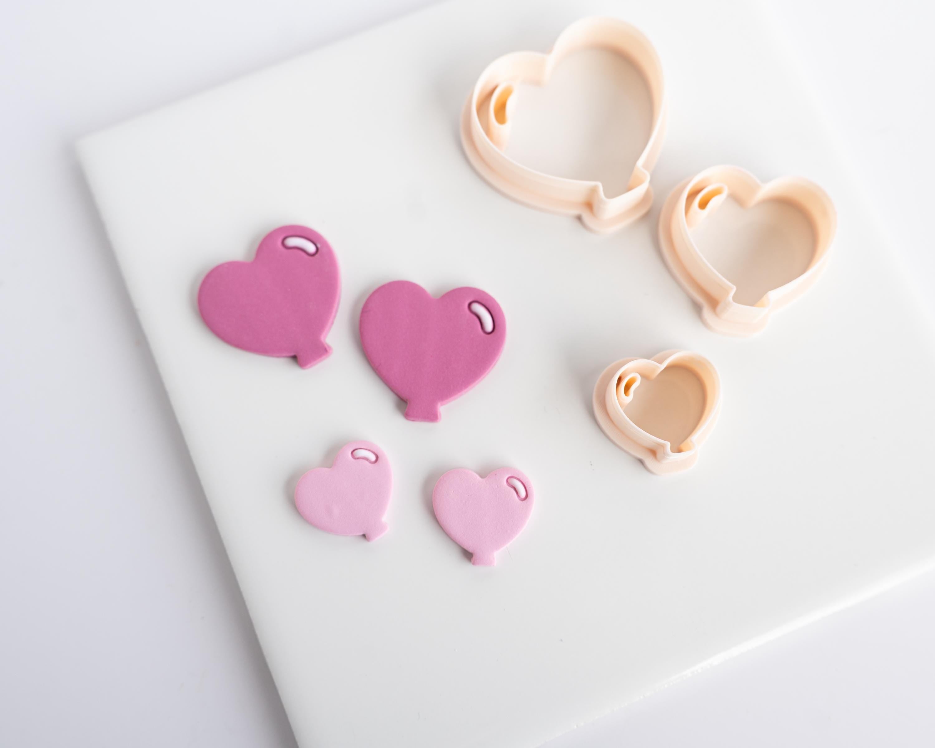 Heart Balloon Clay Cutter
