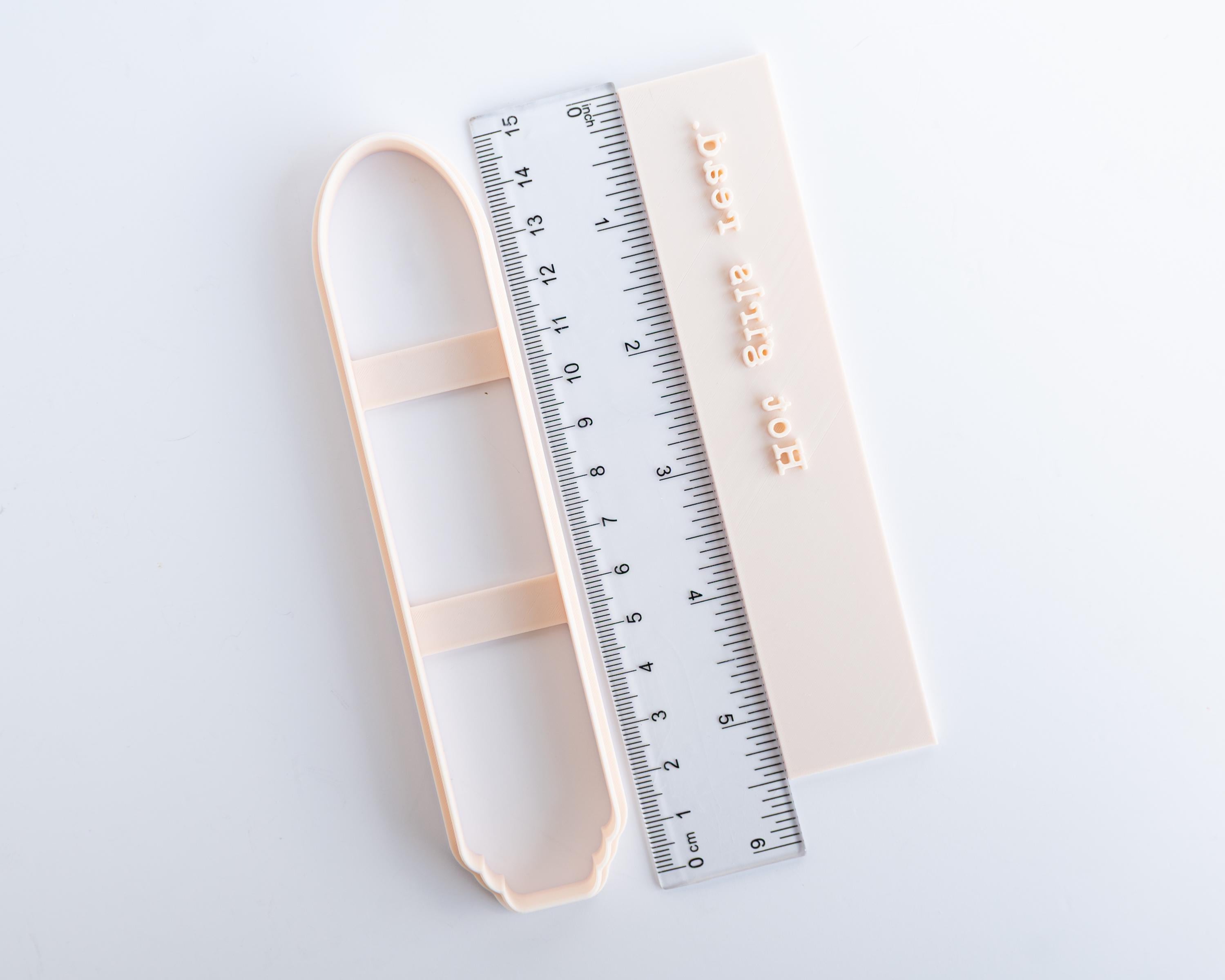 Bookmarks - Long Book mark Clay Cutters for Bookish Fans