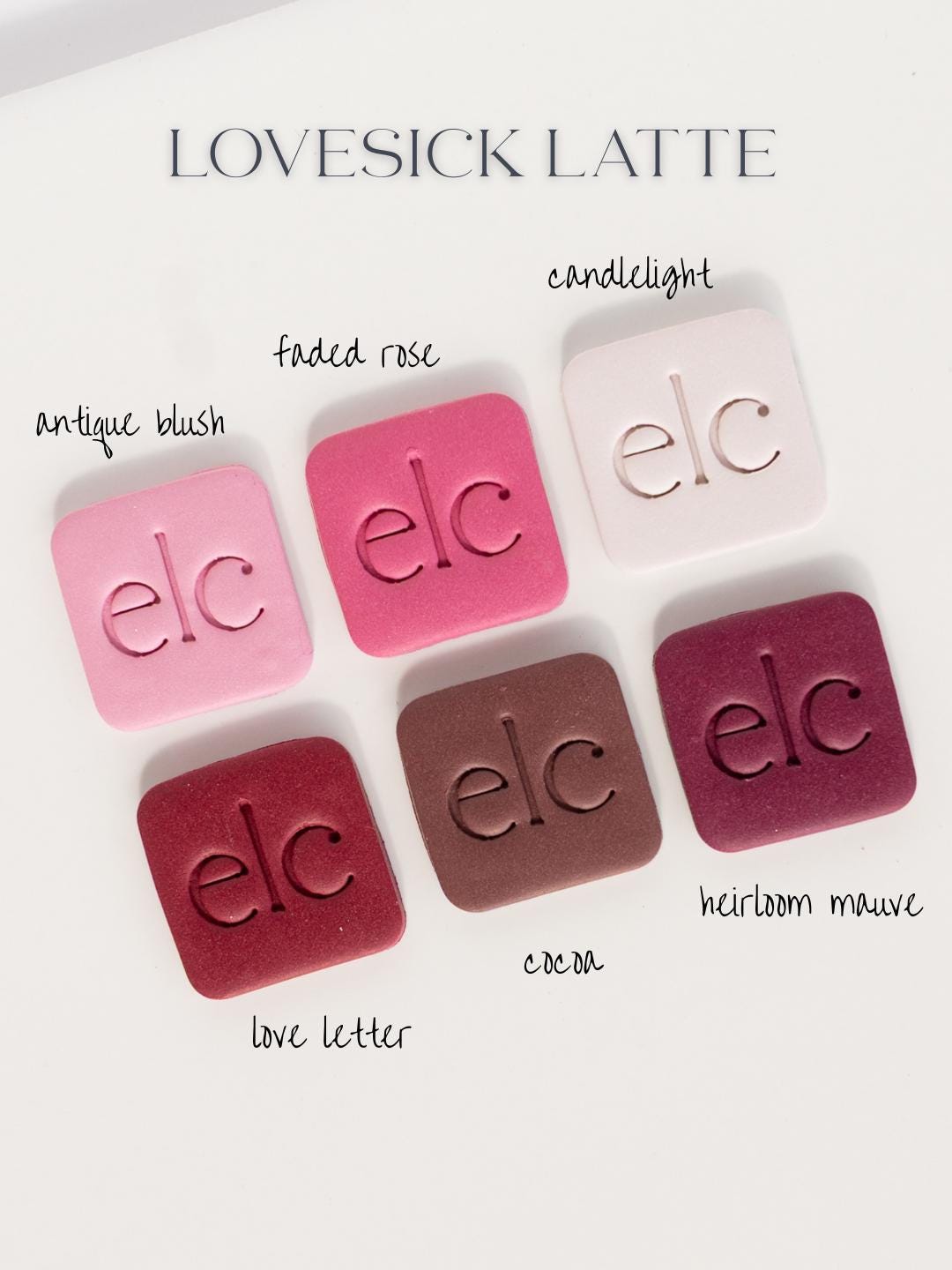 Lovesick Latte - Clay Color Recipe Palette for Souffle and Premo