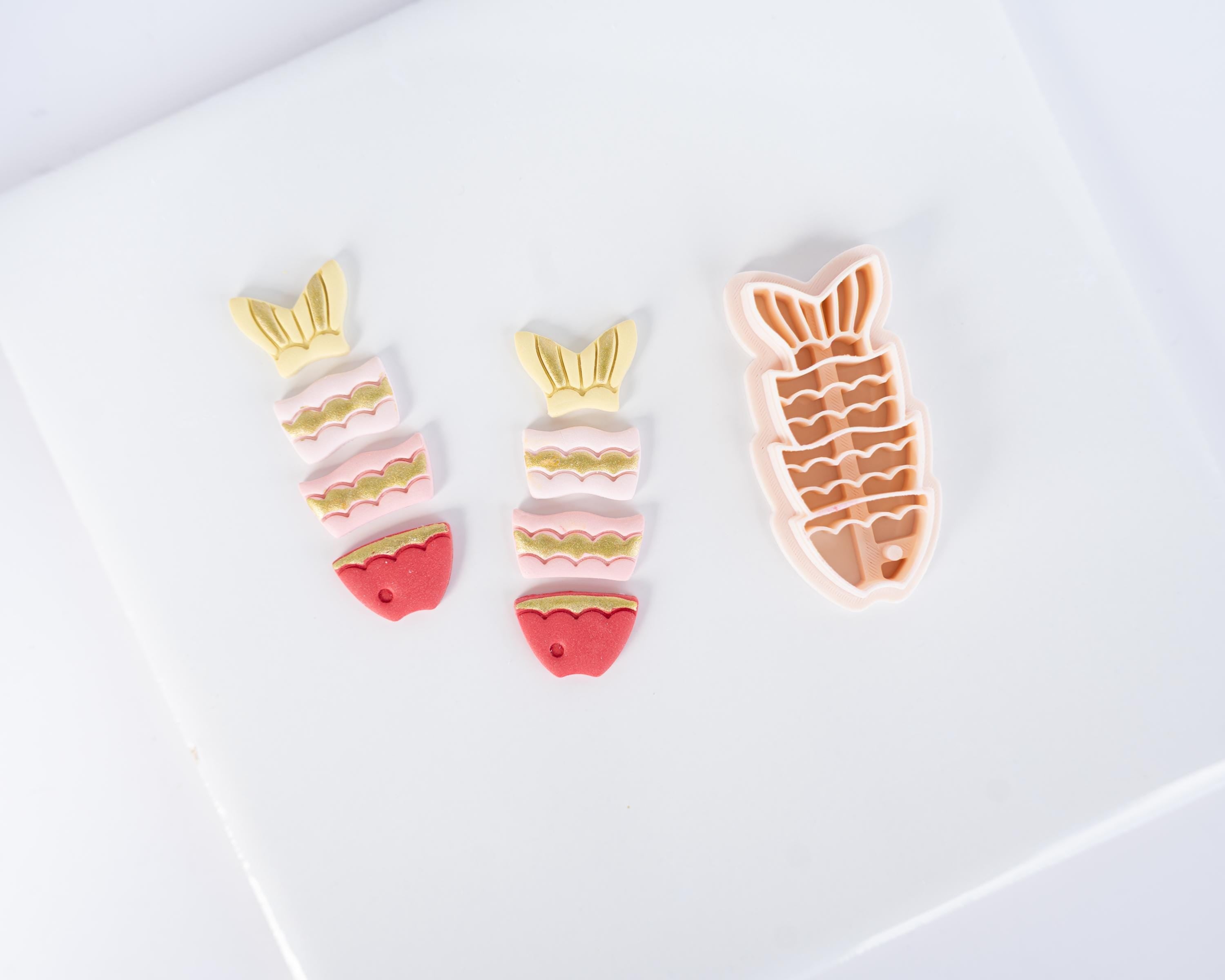 Dangling Fish - Cut or Embossed