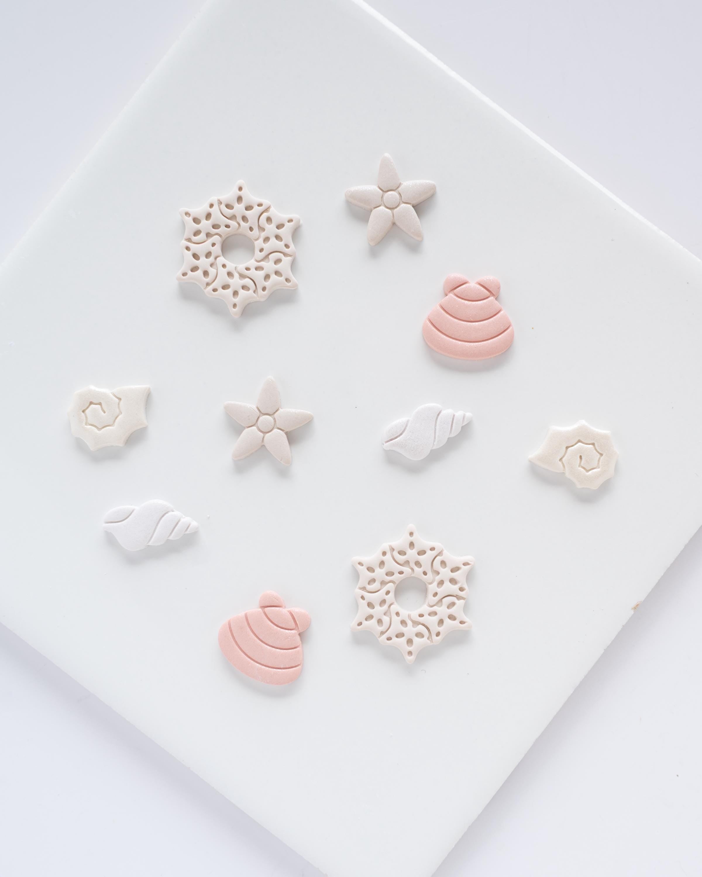 Shell Circle Hoop