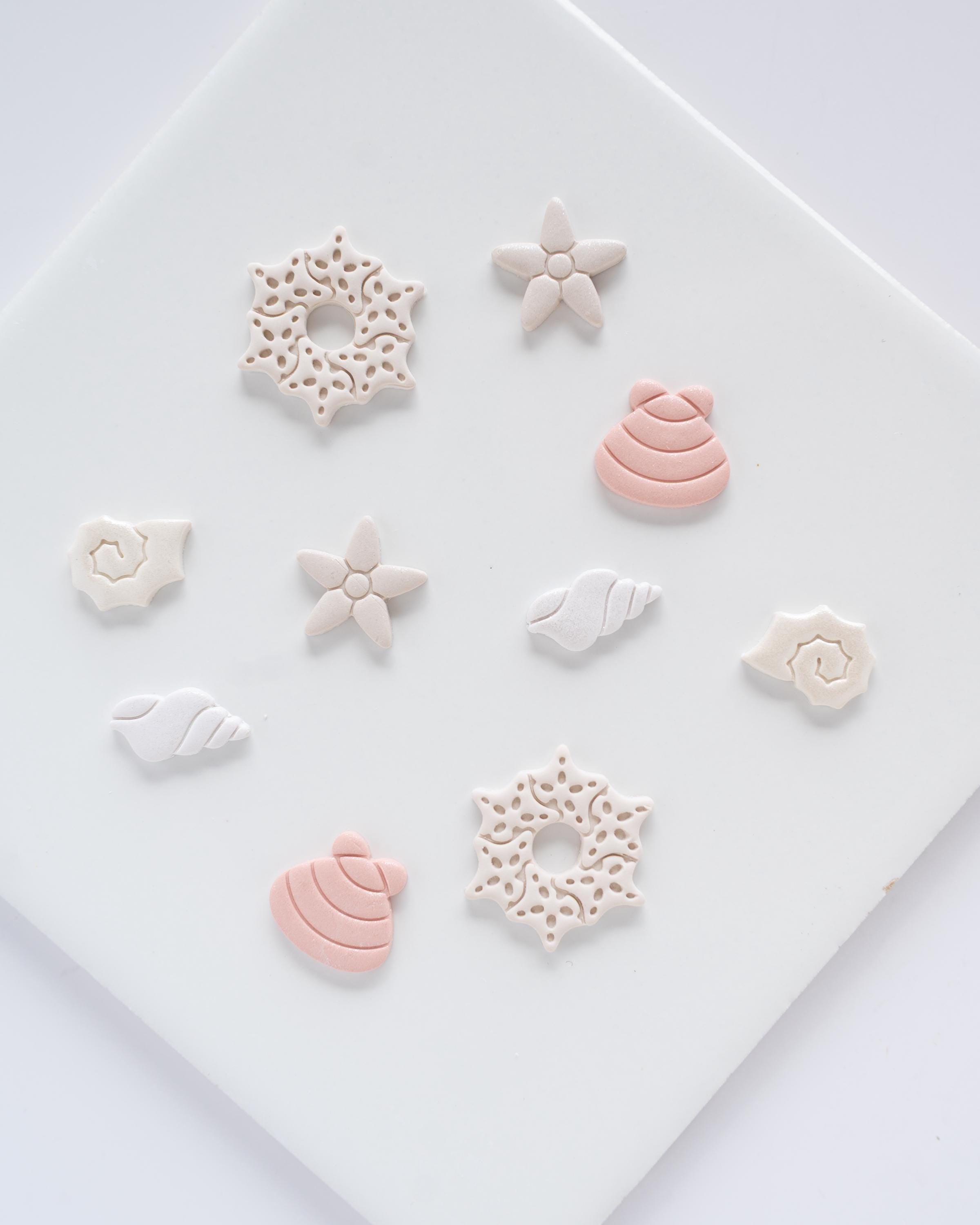 Shell Circle Hoop