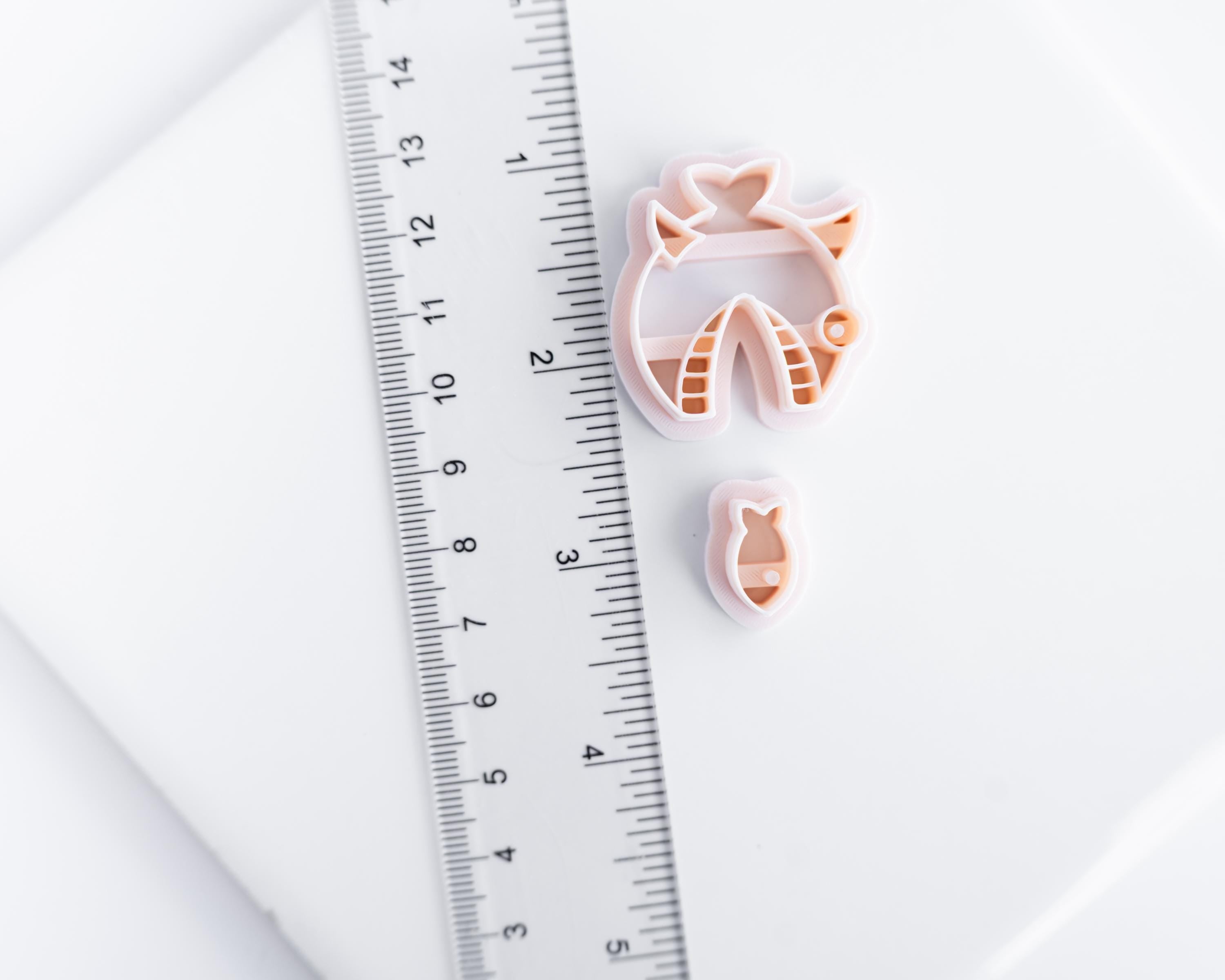 Hungry Fish - 2 piece cutter set