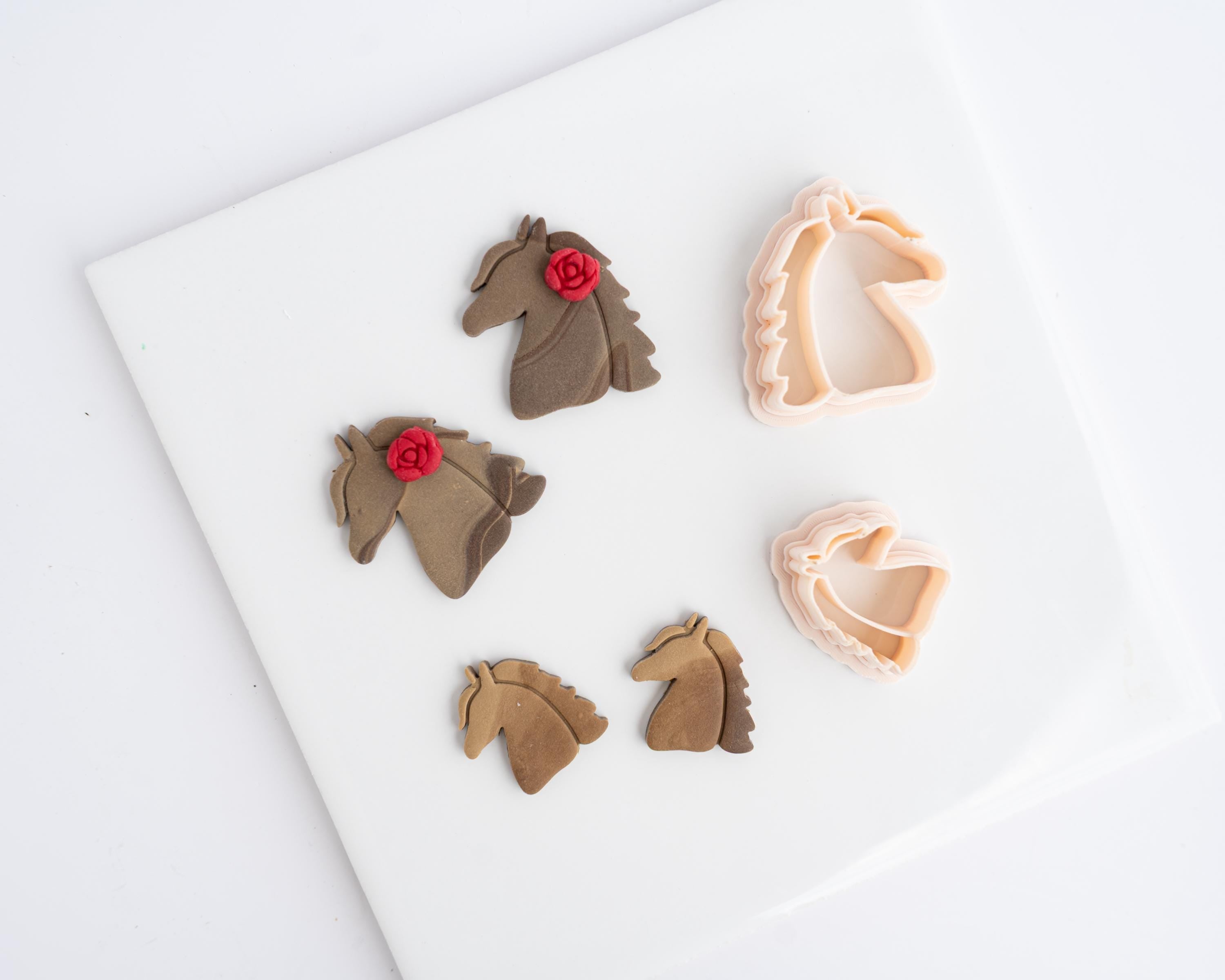 Horse - Derby Collection - Clay Cutter for Polymer Clay