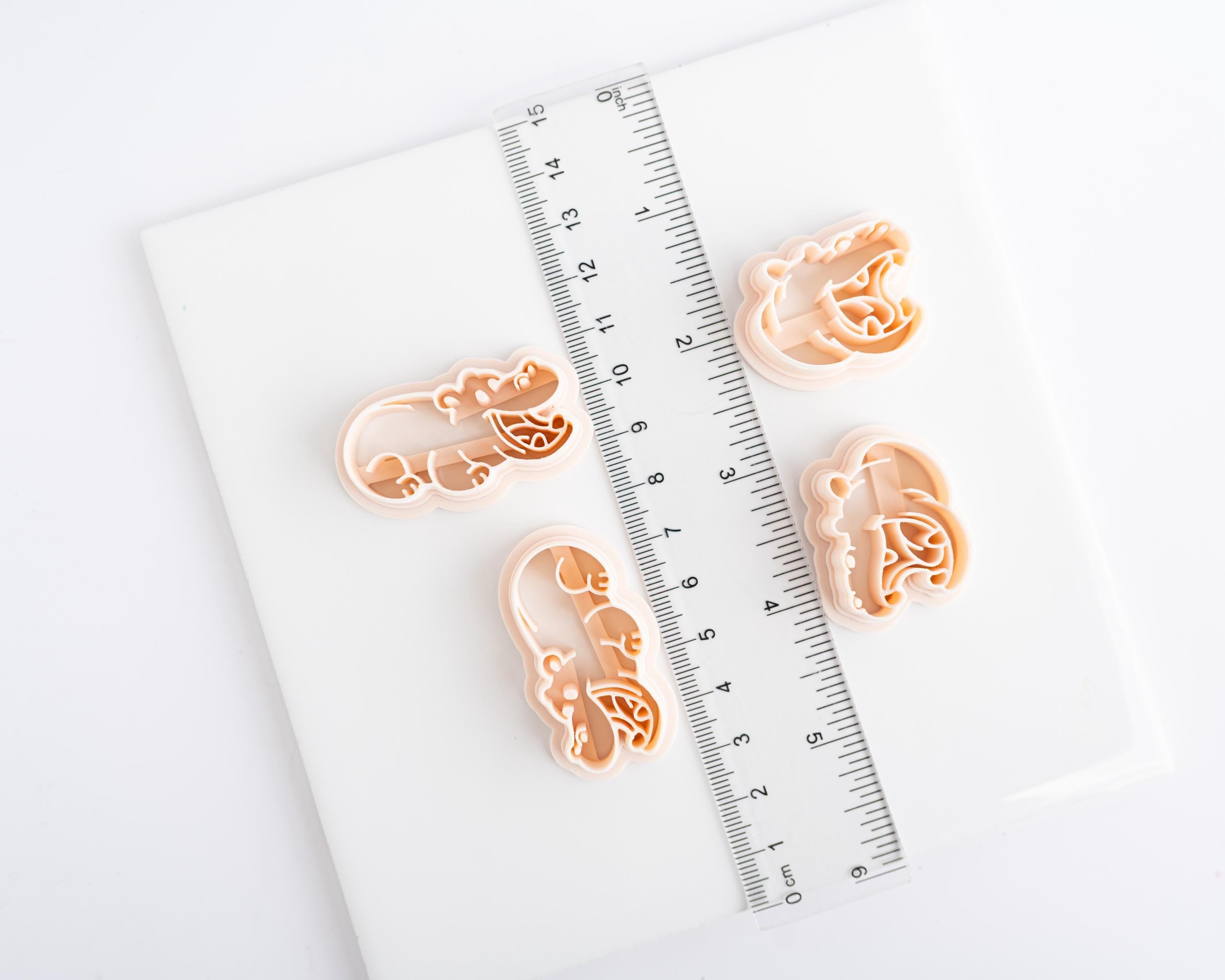 Retro Hippo - Kids Game - Polymer Clay Cutter