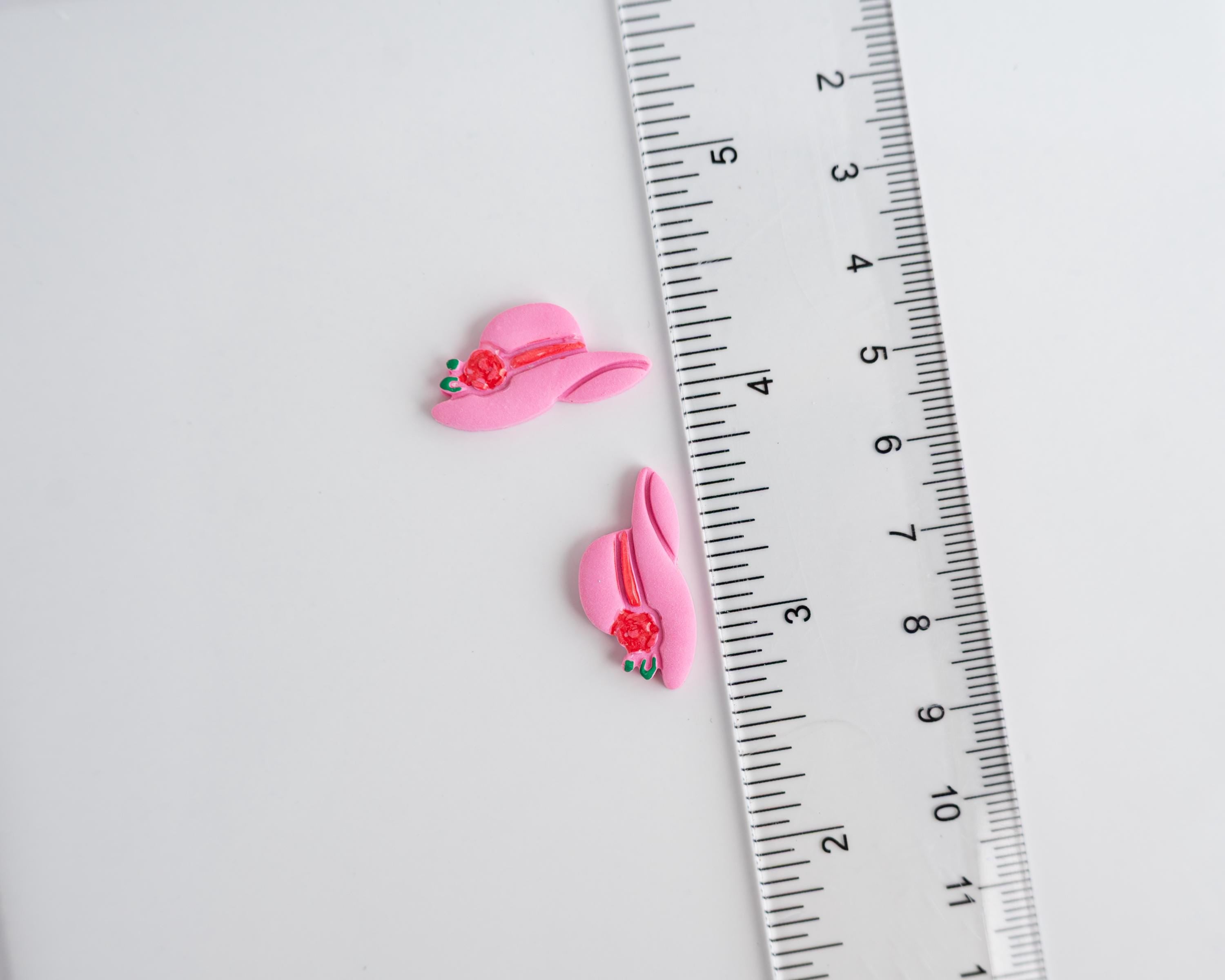 Rose Hat - Derby Collection - Silks Clay Cutter for Polymer Clay