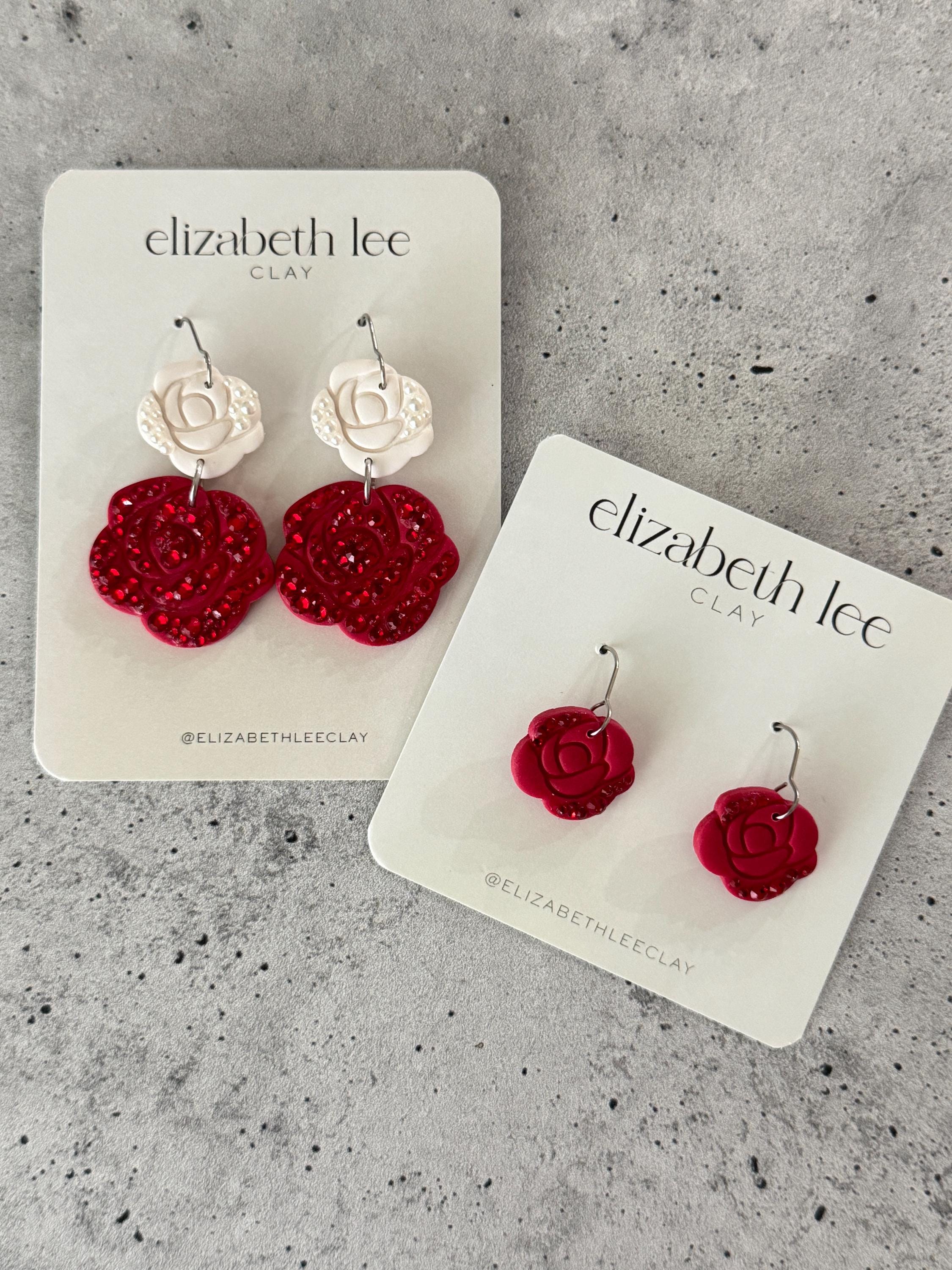 Rose - Derby Collection - Embossed Clay Cutter for Polymer Clay