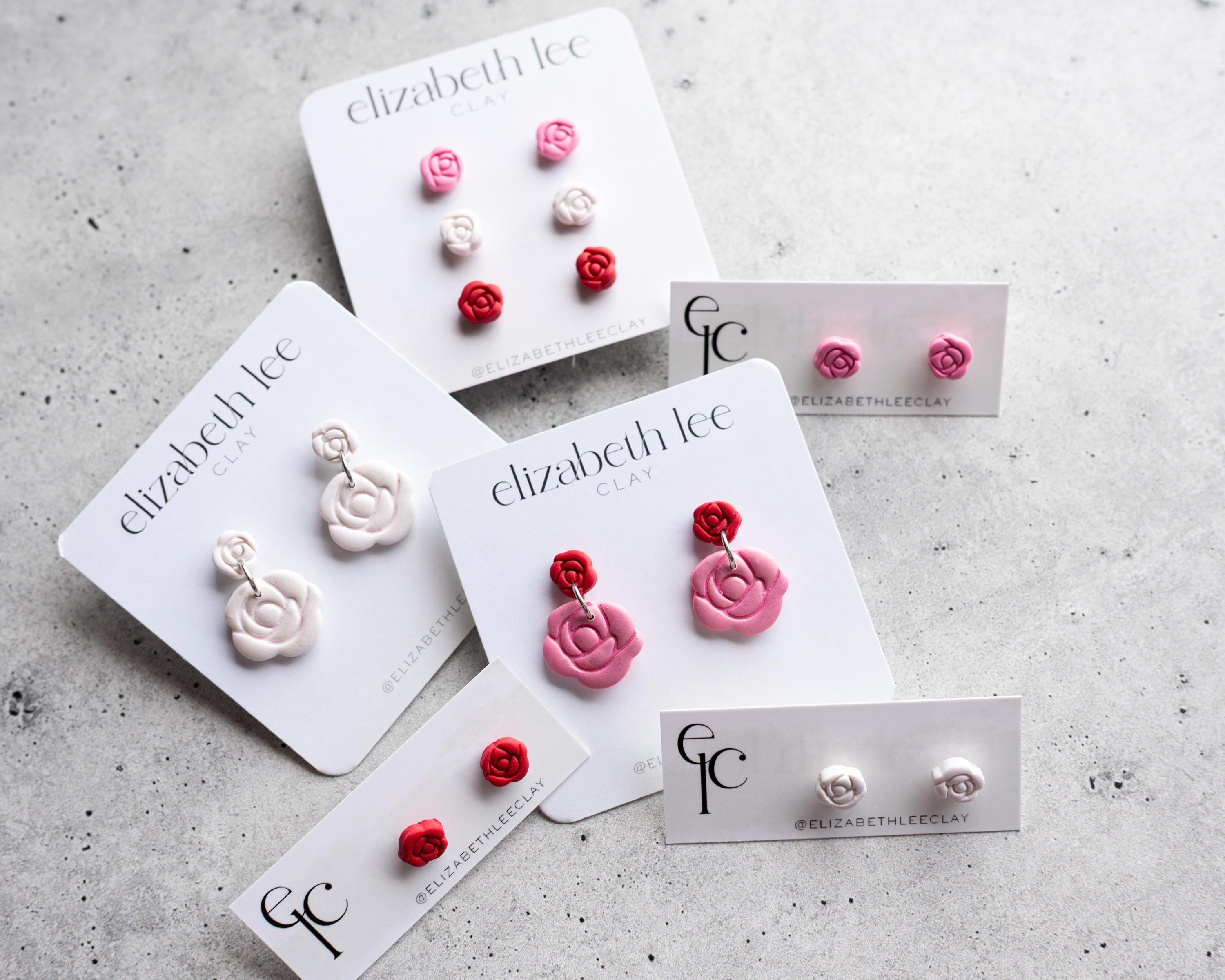 Rose - Derby Collection - Embossed Clay Cutter for Polymer Clay