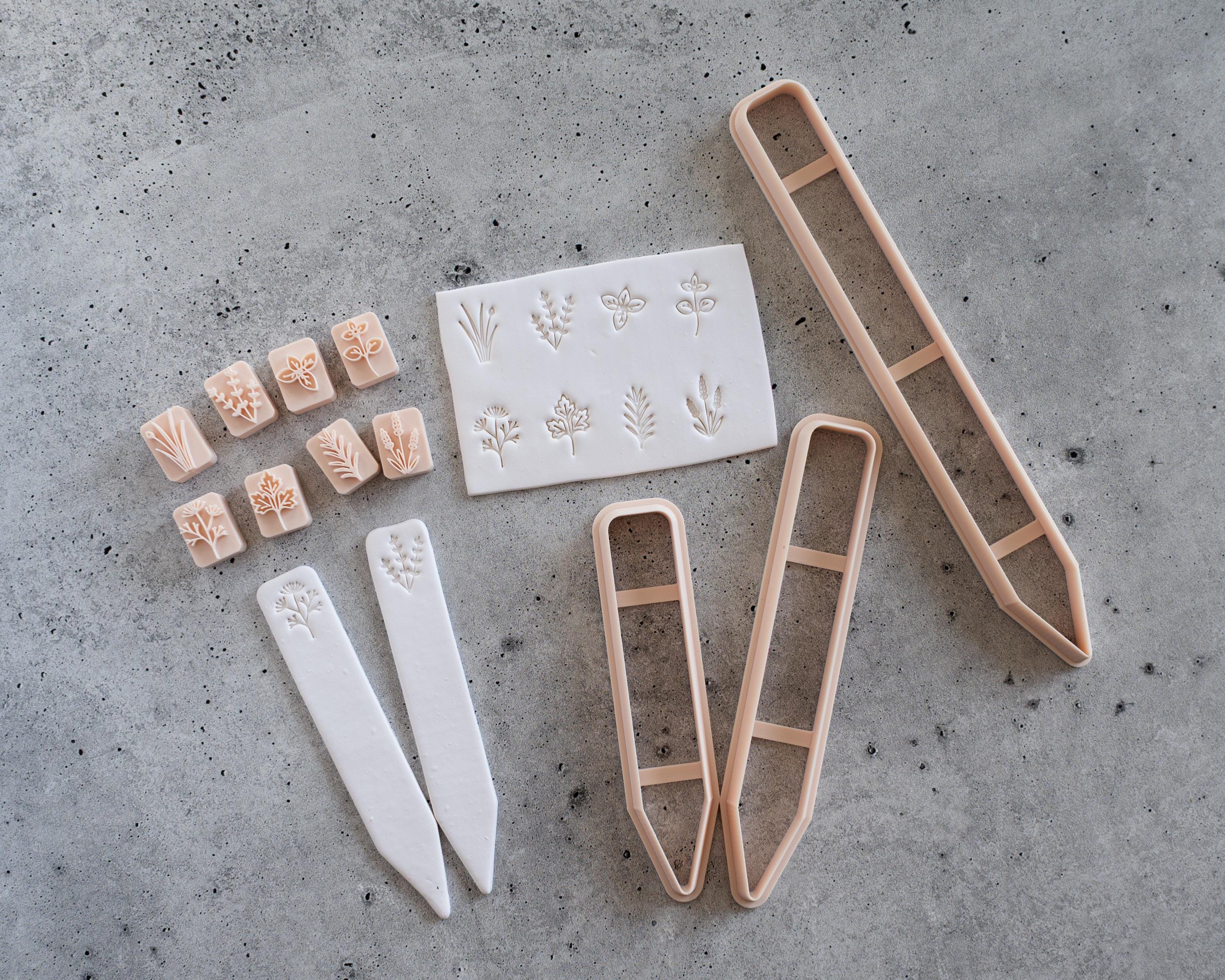 Herb Stamps - Companion to our Herb Markers - Set of 8