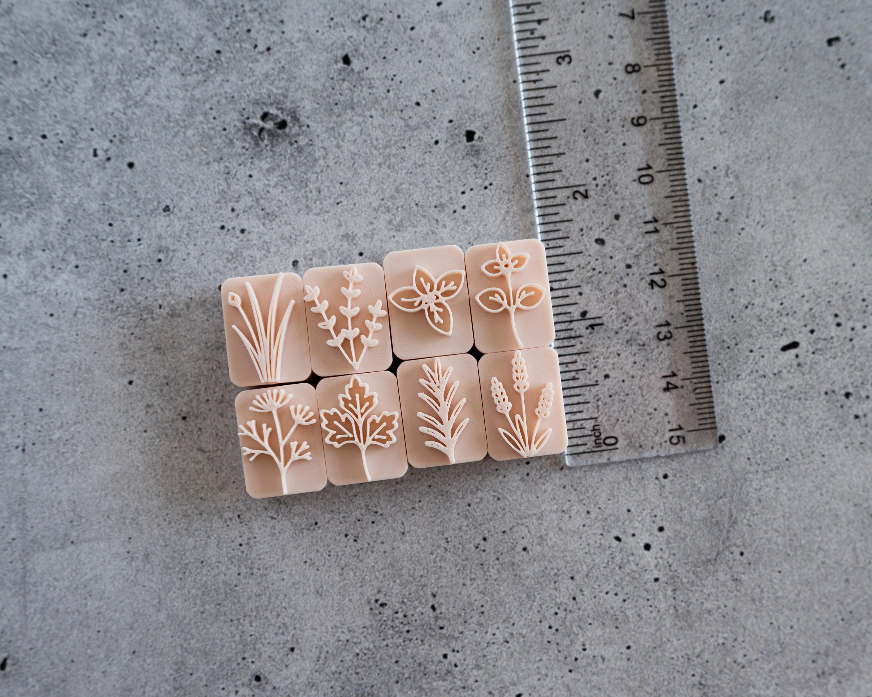 Herb Stamps - Companion to our Herb Markers - Set of 8