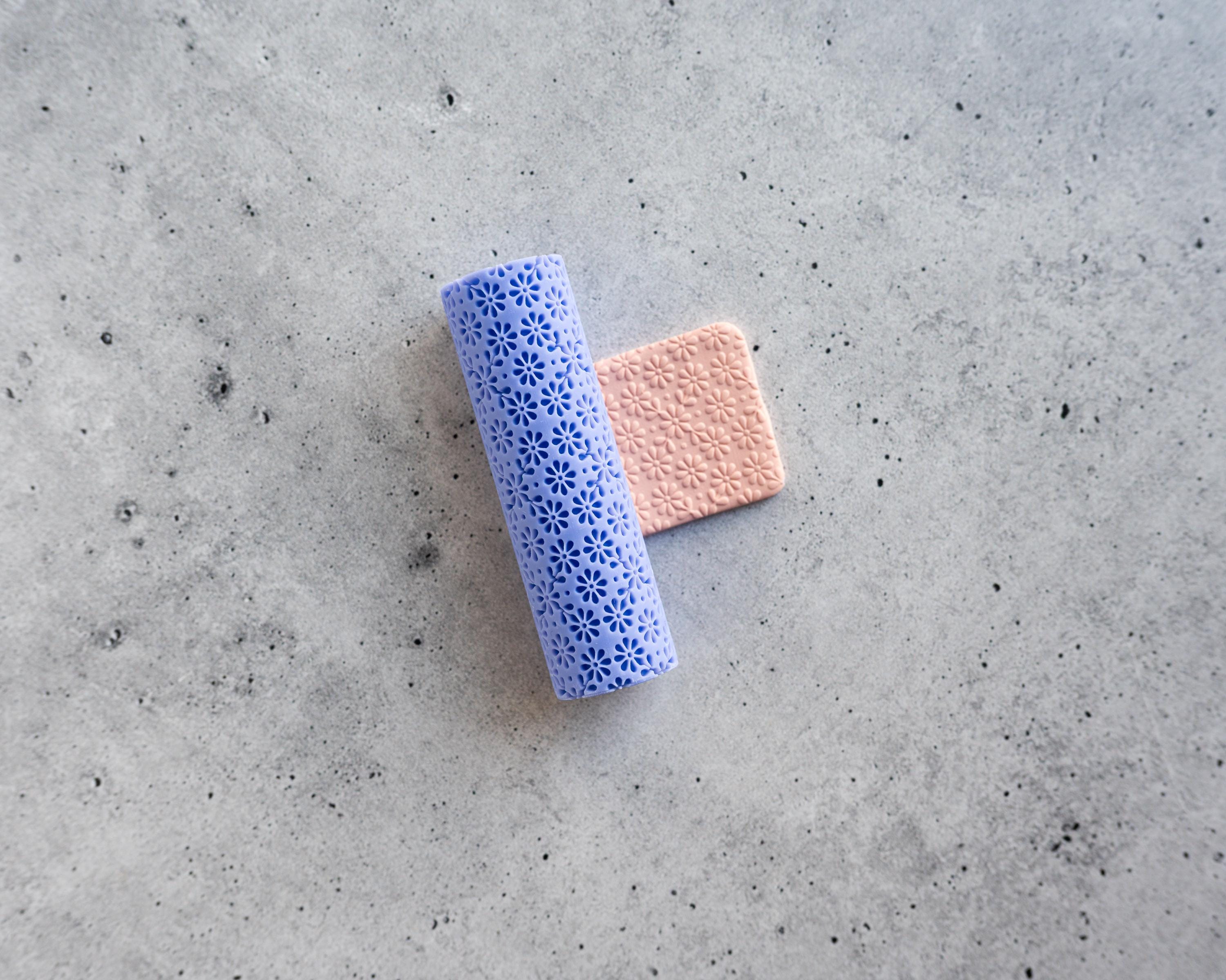 Floral Lattice Roller - Resin Texture Roller