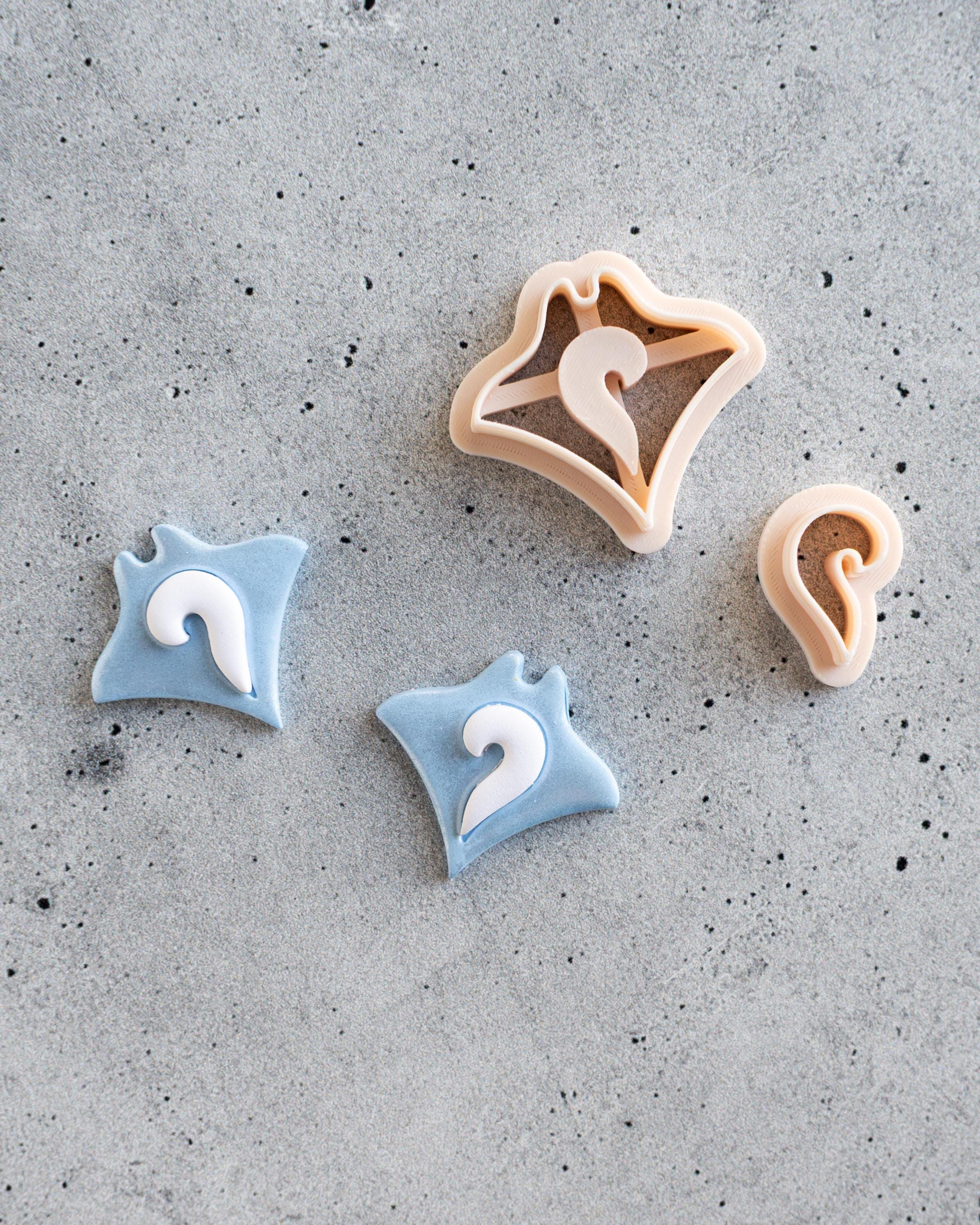Stingray Clay Cutter - 2 Piece Set