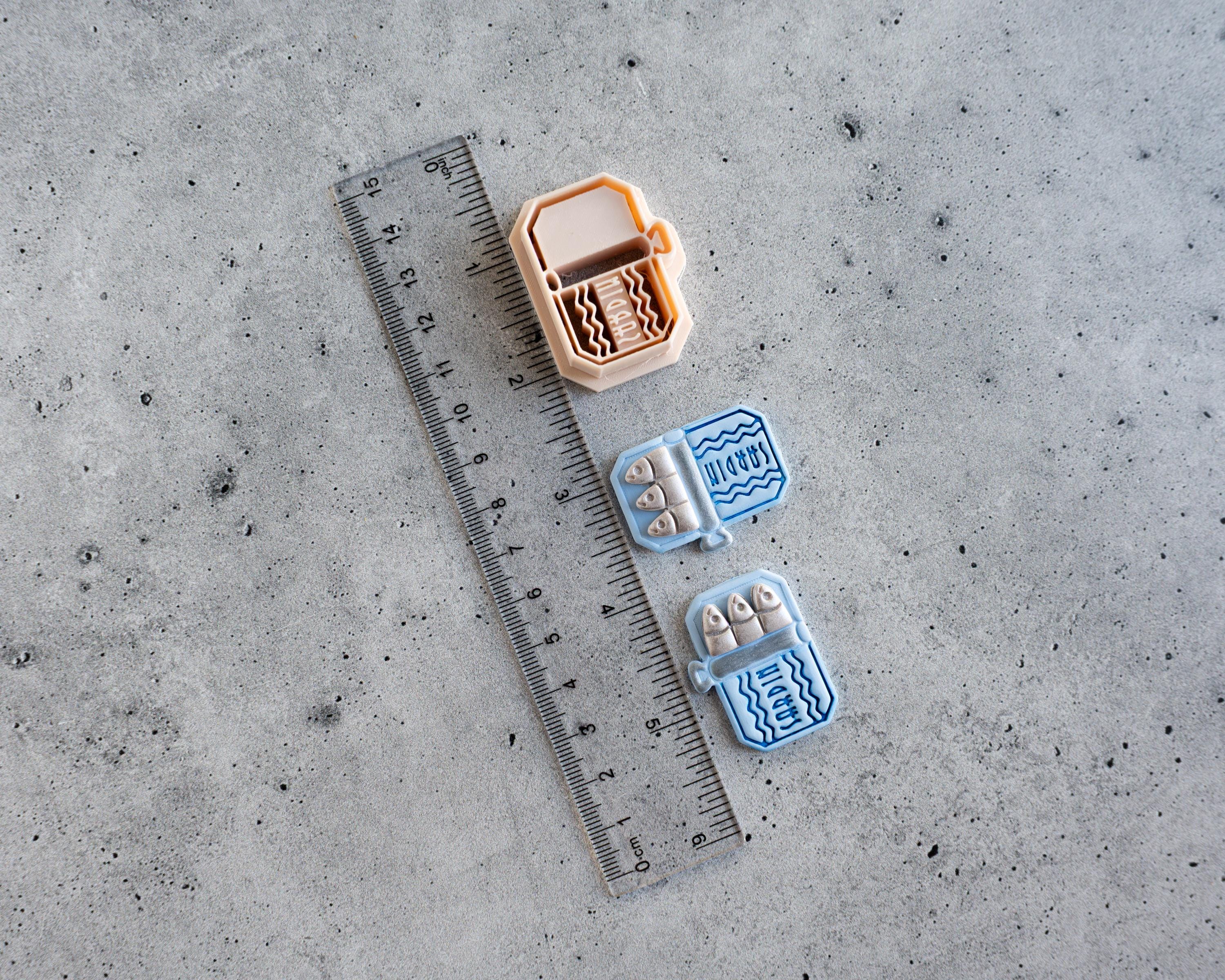 Sardine Tin Clay Cutter - 2 Piece Set with 2 options