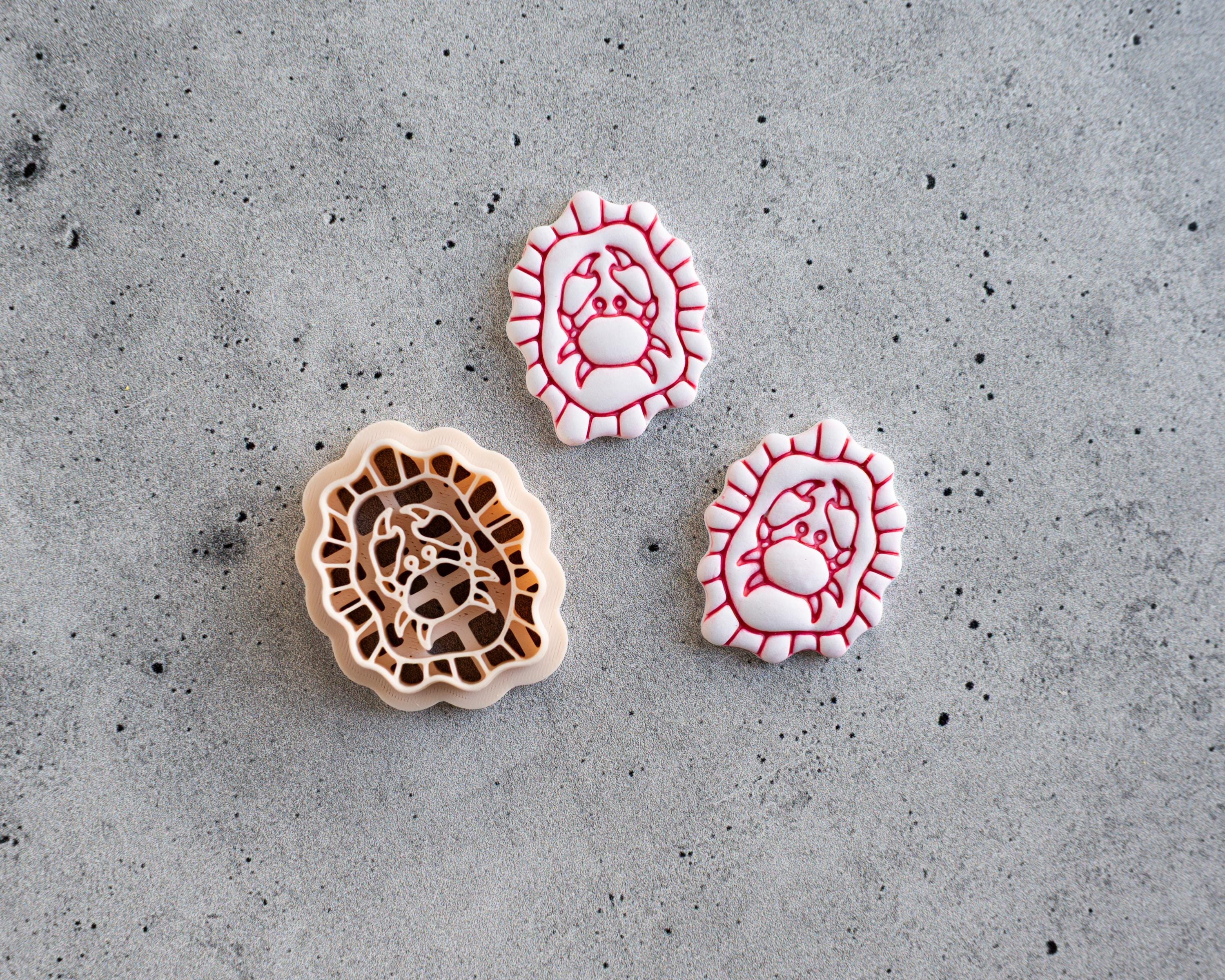 Cape Cod Crab Clay Cutter Cameo