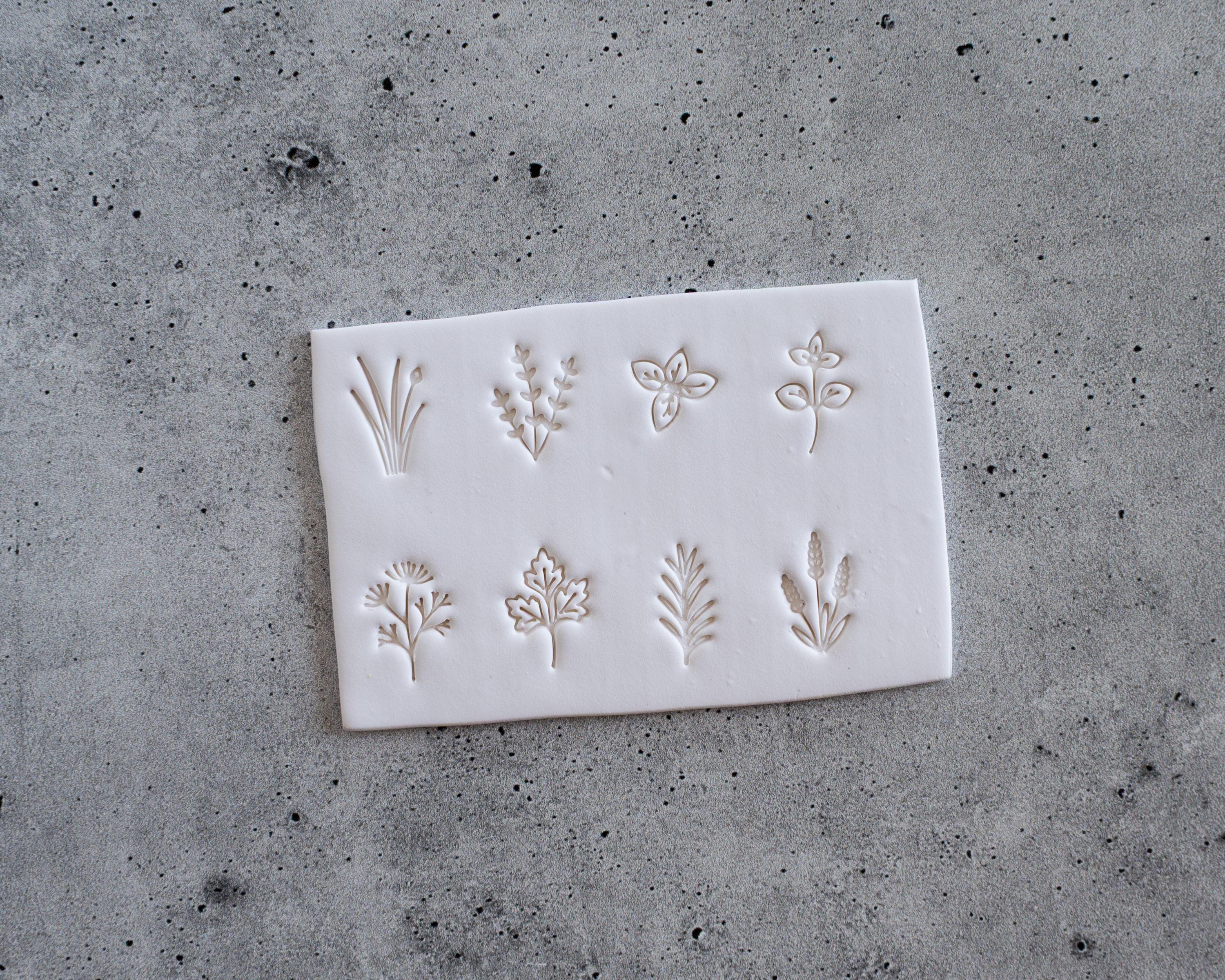 Herb Stamps - Companion to our Herb Markers - Set of 8
