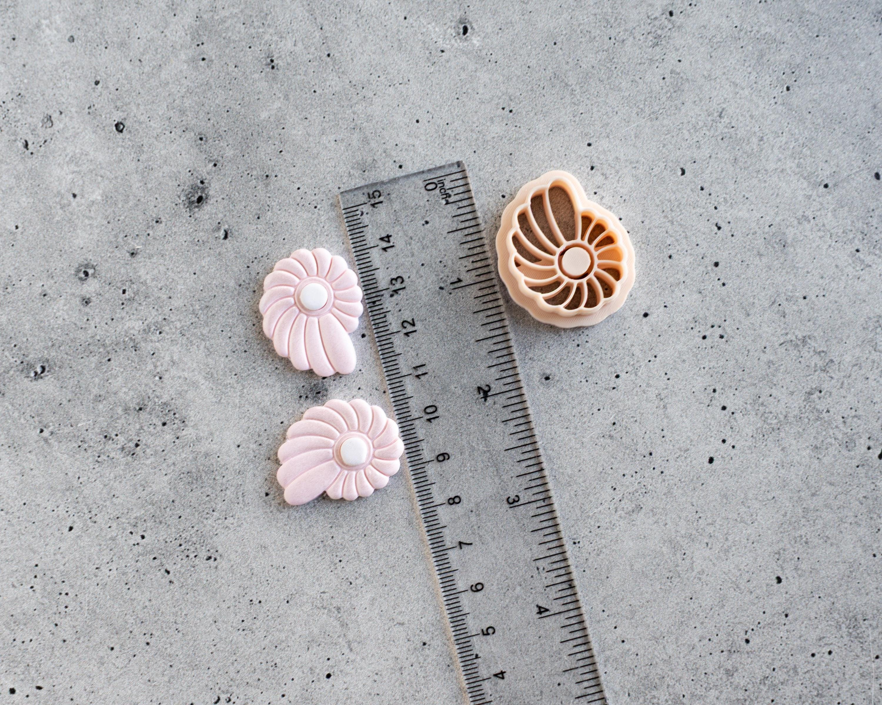 Shell Clay Cutter - 2 Piece Set