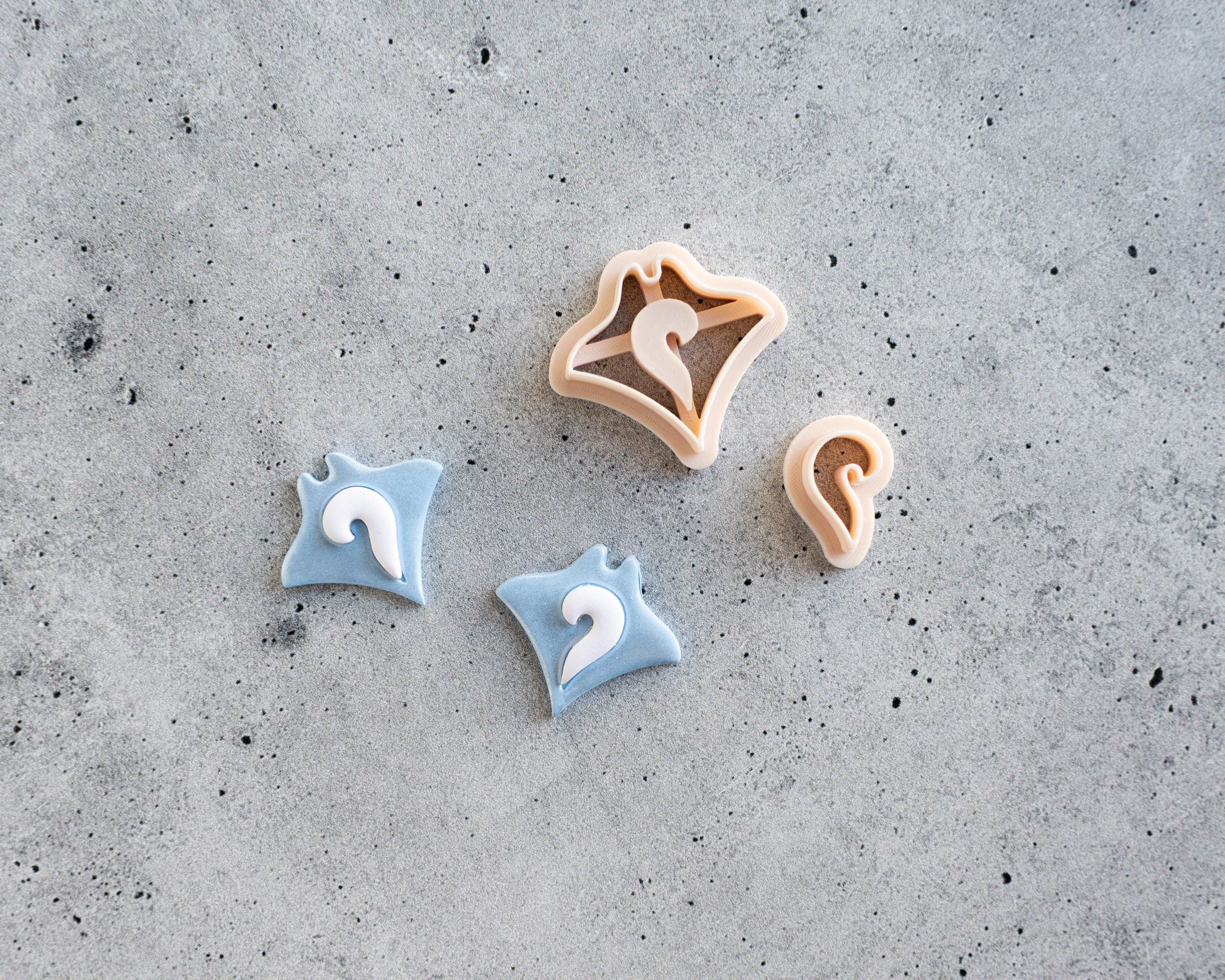 Stingray Clay Cutter - 2 Piece Set