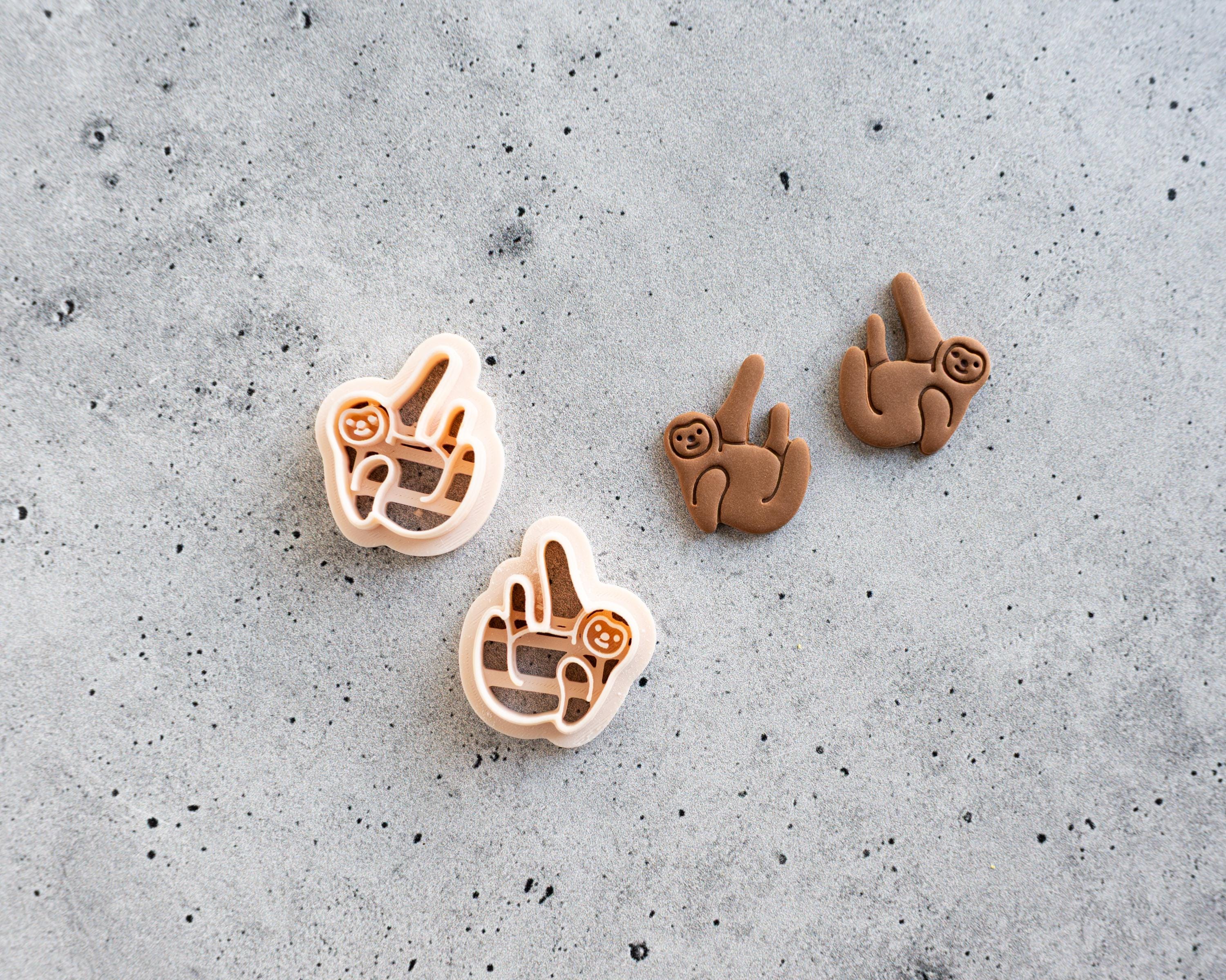 Sloth Clay Cutter - Single or Mirrored Set