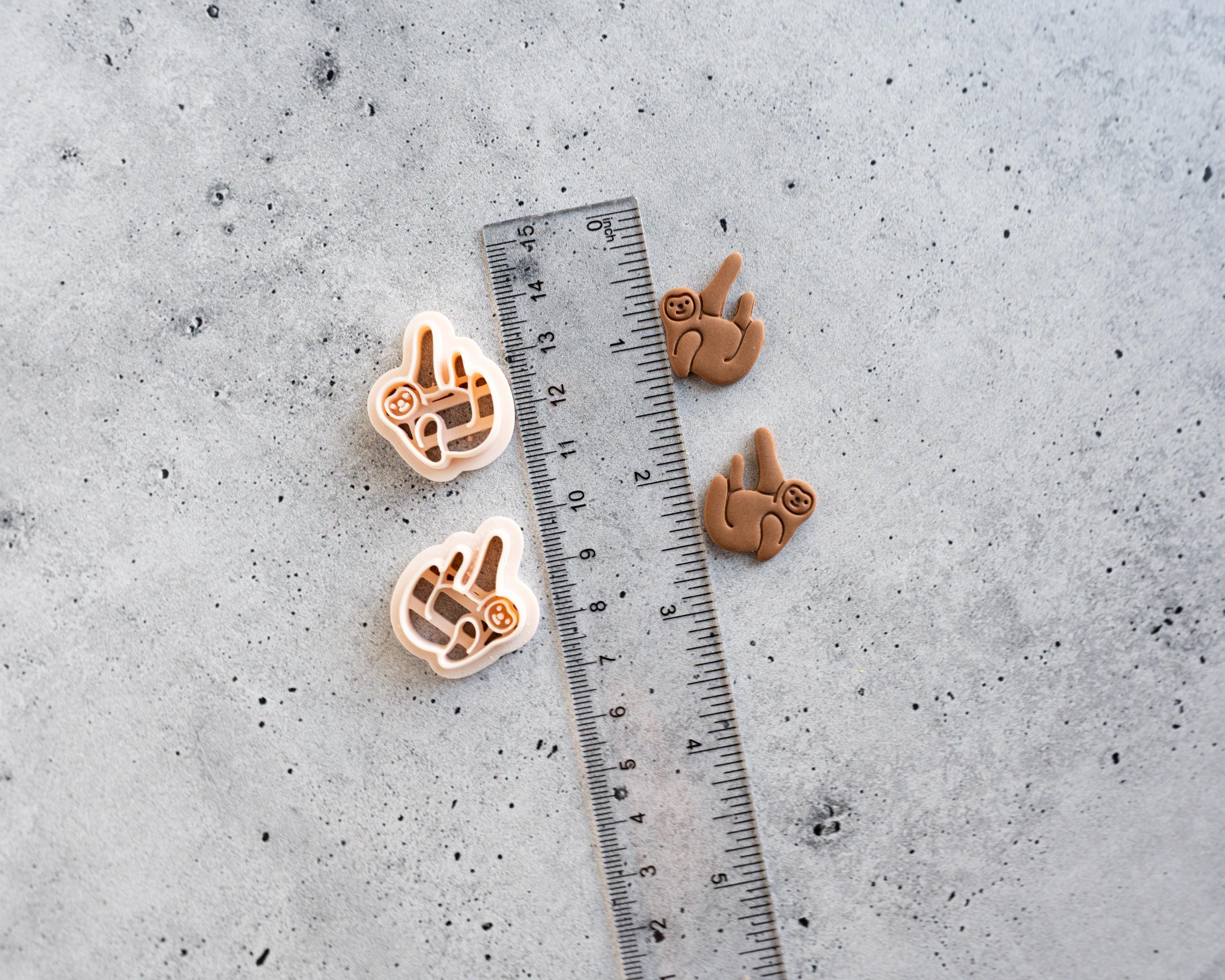Sloth Clay Cutter - Single or Mirrored Set