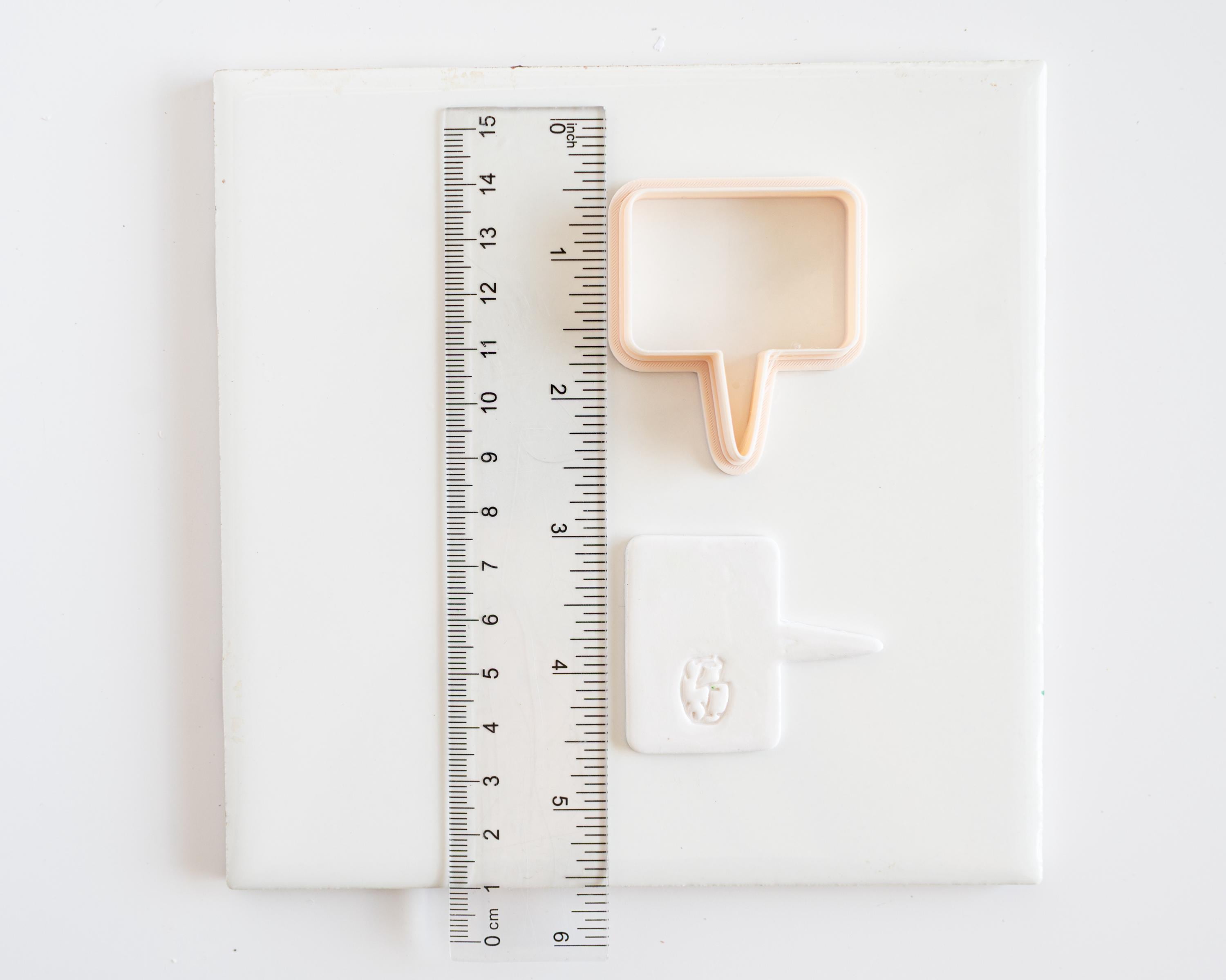 Charcuterie, Garden or Herb Marker - Clay Cutter