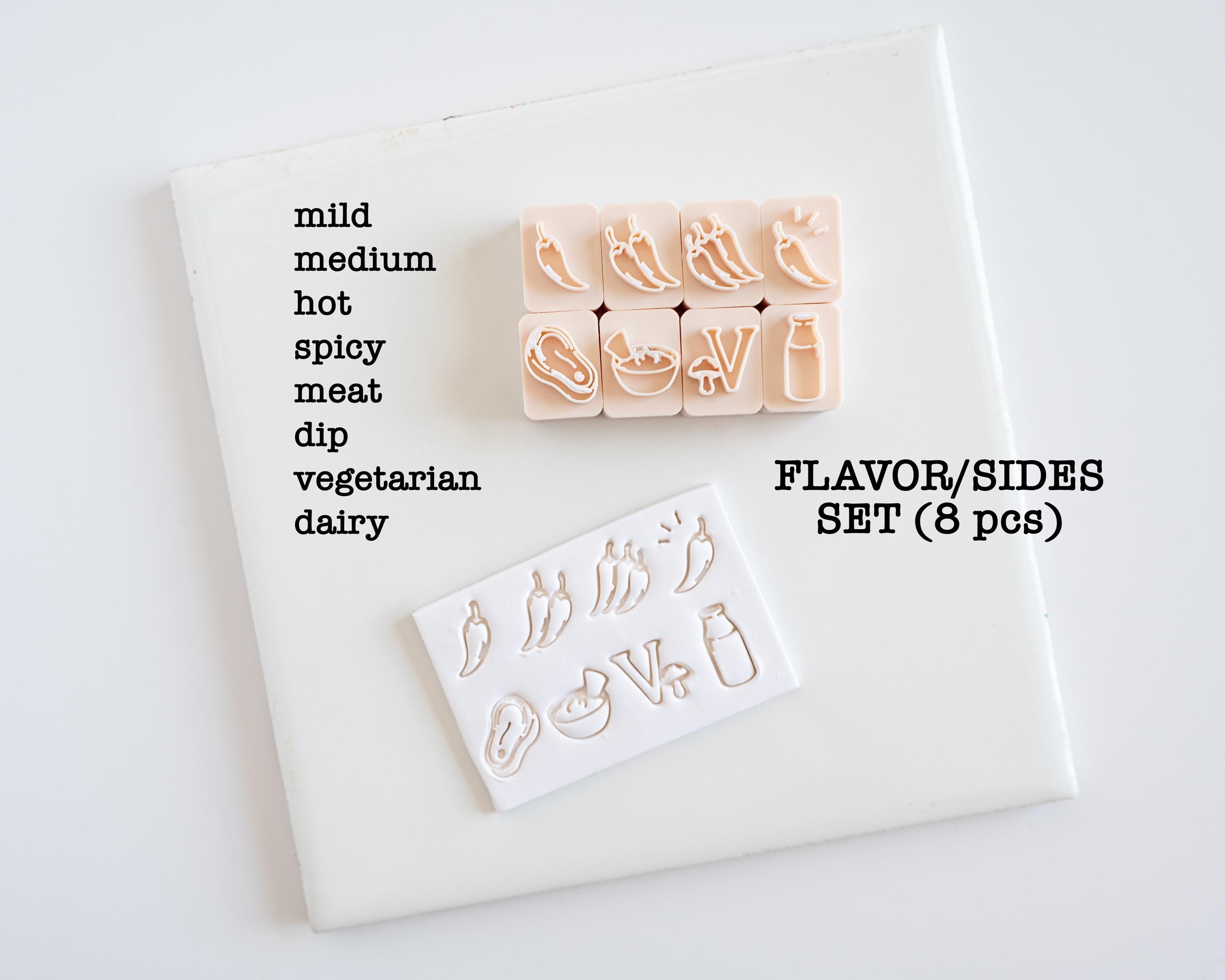 Flavor/Sides Stamps - Companion Stamps