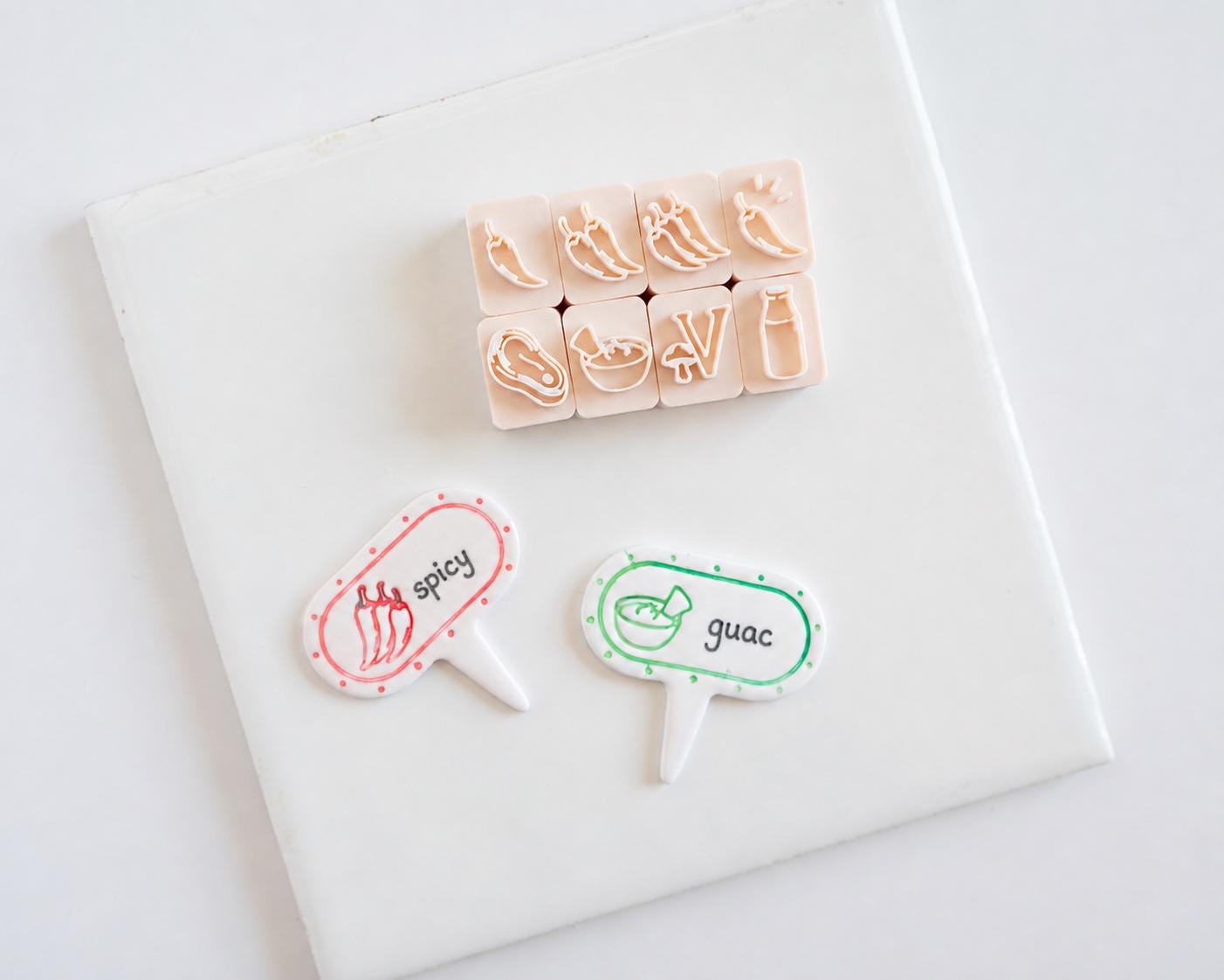 Flavor/Sides Stamps - Companion Stamps