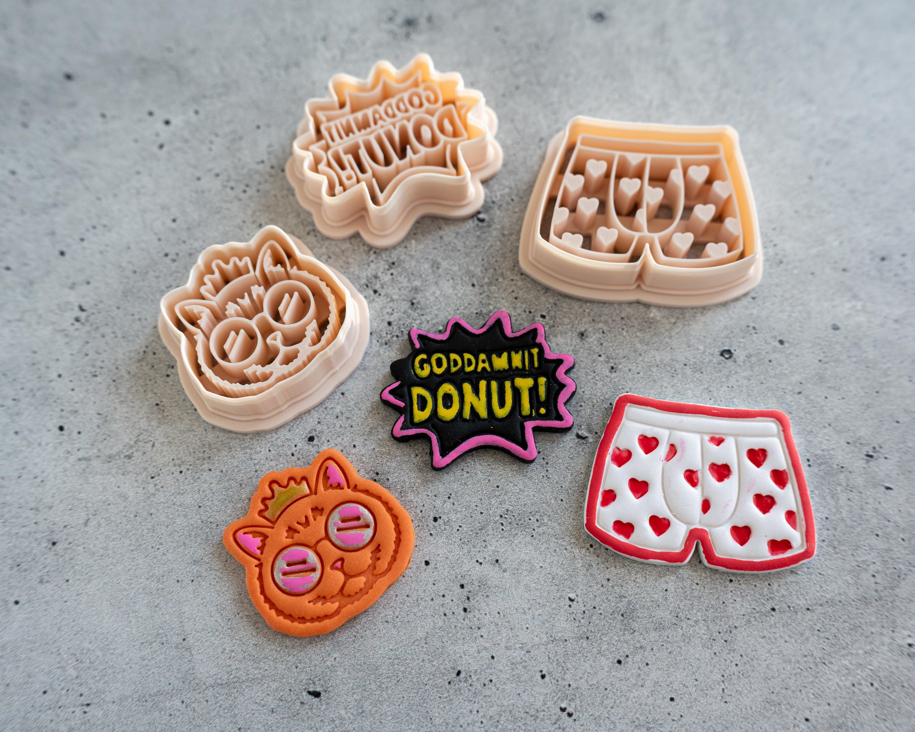 DCC Fan Faves - Donut, Boxers and Exclamation