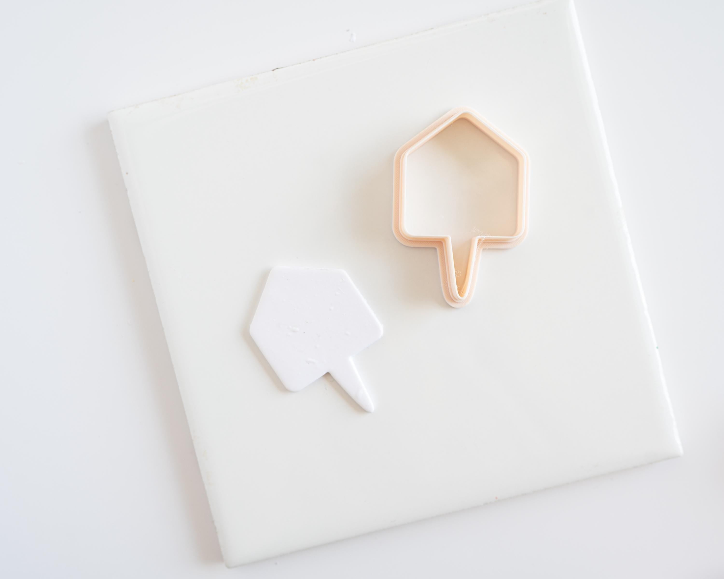 Charcuterie, Garden or Herb Marker - Clay Cutter