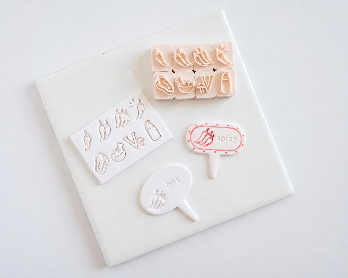 Flavor/Sides Stamps - Companion Stamps