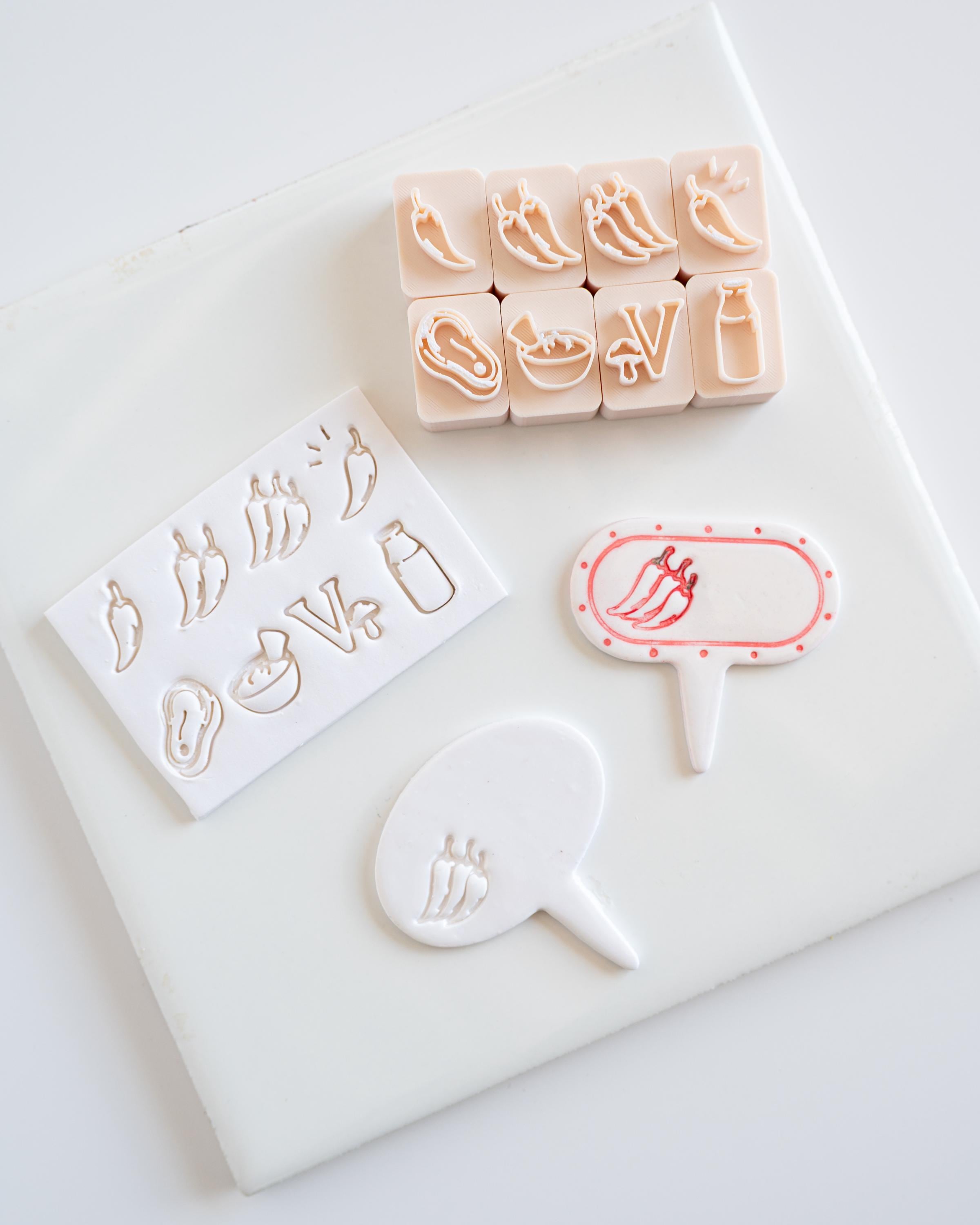Flavor/Sides Stamps - Companion Stamps