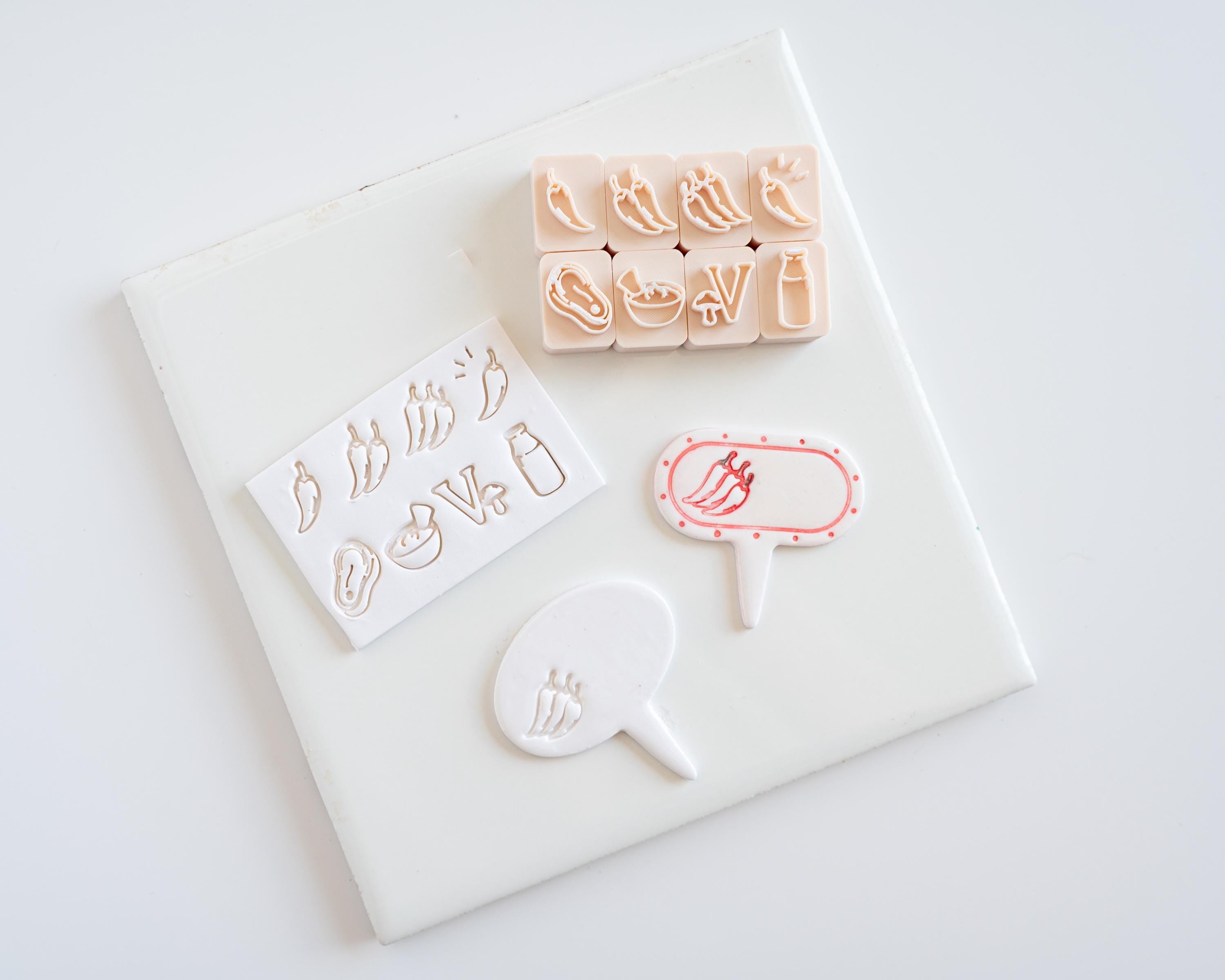 Flavor/Sides Stamps - Companion Stamps