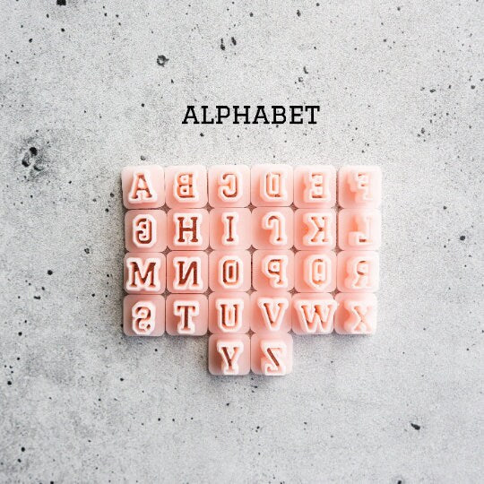 Varsity Alphabet, Numbers & Symbols //EXPERT LEVEL // Polymer Clay Cutter