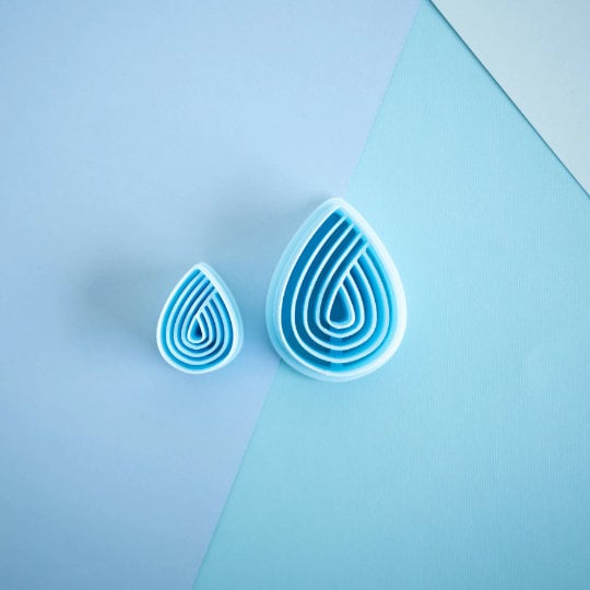 Embossed Teardrop Dangle - The Coco ** BEST SELLER **