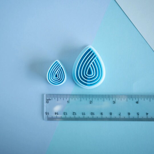 Embossed Teardrop Dangle - The Coco ** BEST SELLER **