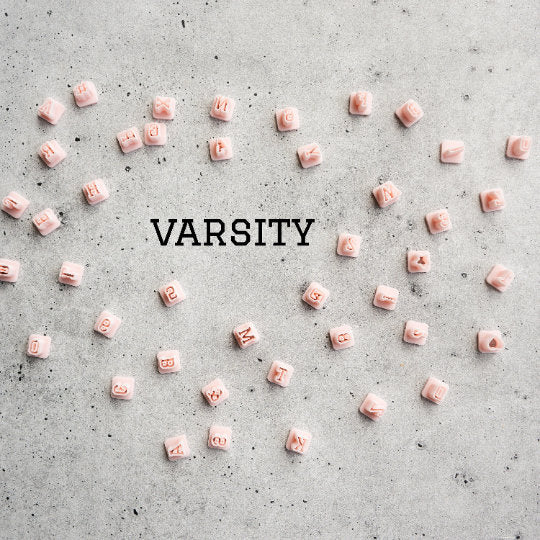 Varsity Alphabet, Numbers & Symbols //EXPERT LEVEL // Polymer Clay Cutter