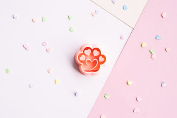 Paw Print with Heart