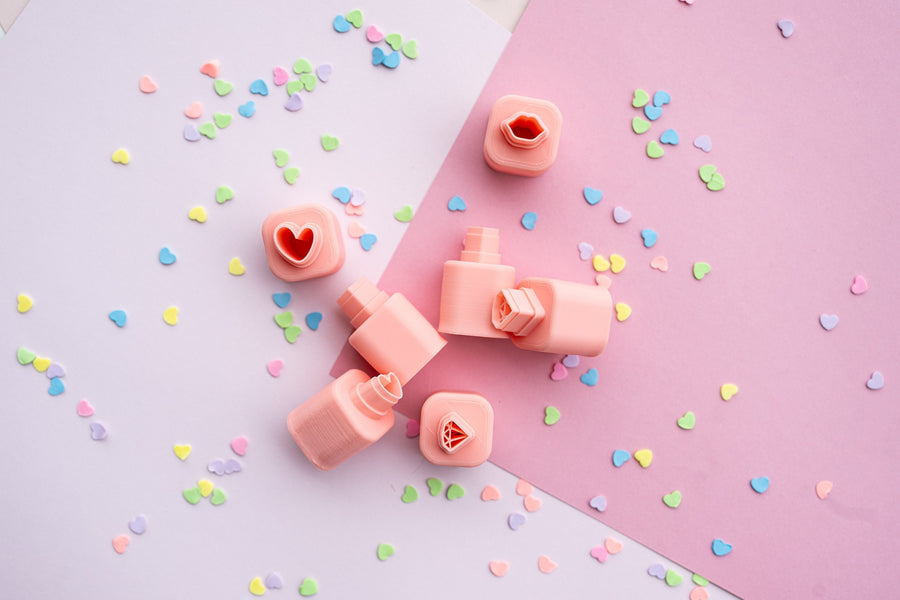 Micro Cutters Valentine's Day Set (5 Cutters)