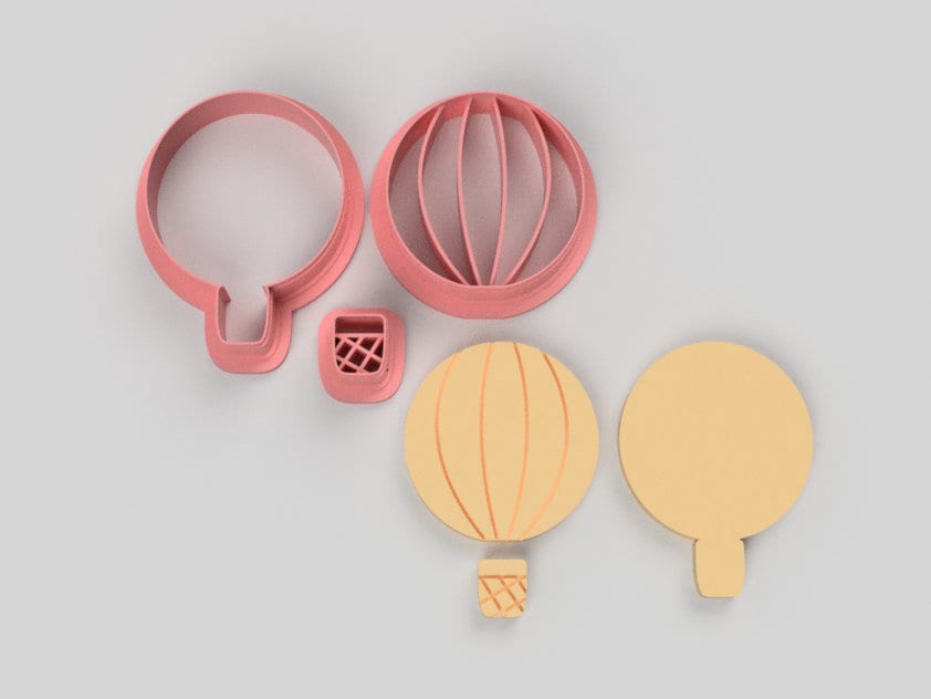 Hot Air Balloon - 4 Piece Set