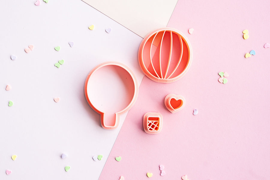 Hot Air Balloon - 4 Piece Set