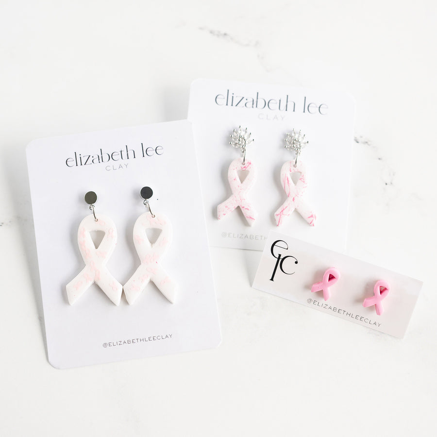 Ribbon Clay Cutter - Cancer Awareness