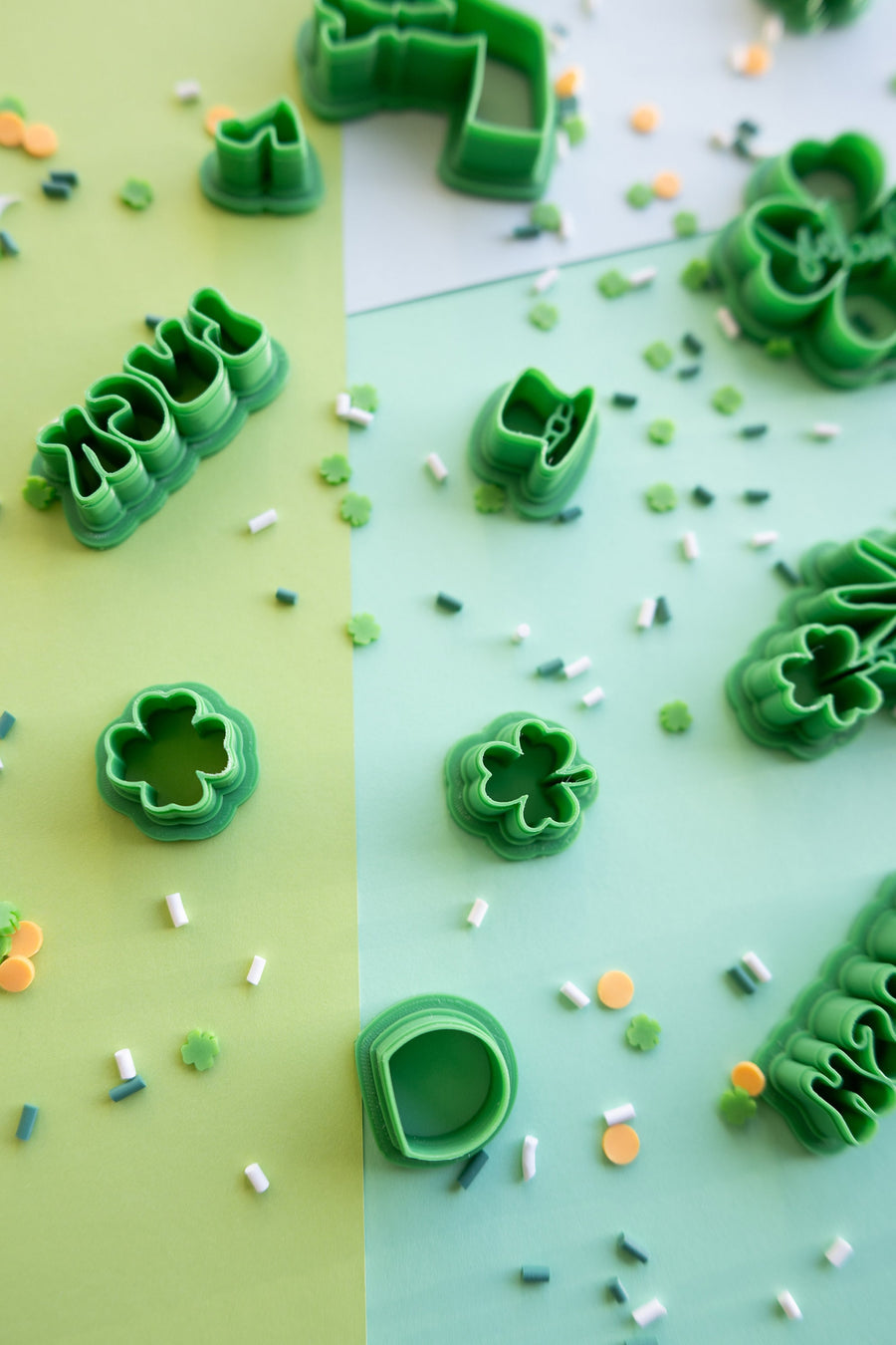 Micro Cutters St. Patrick's Day Set: Micro Hat, Micro Shamrock and Micro Pot of Gold