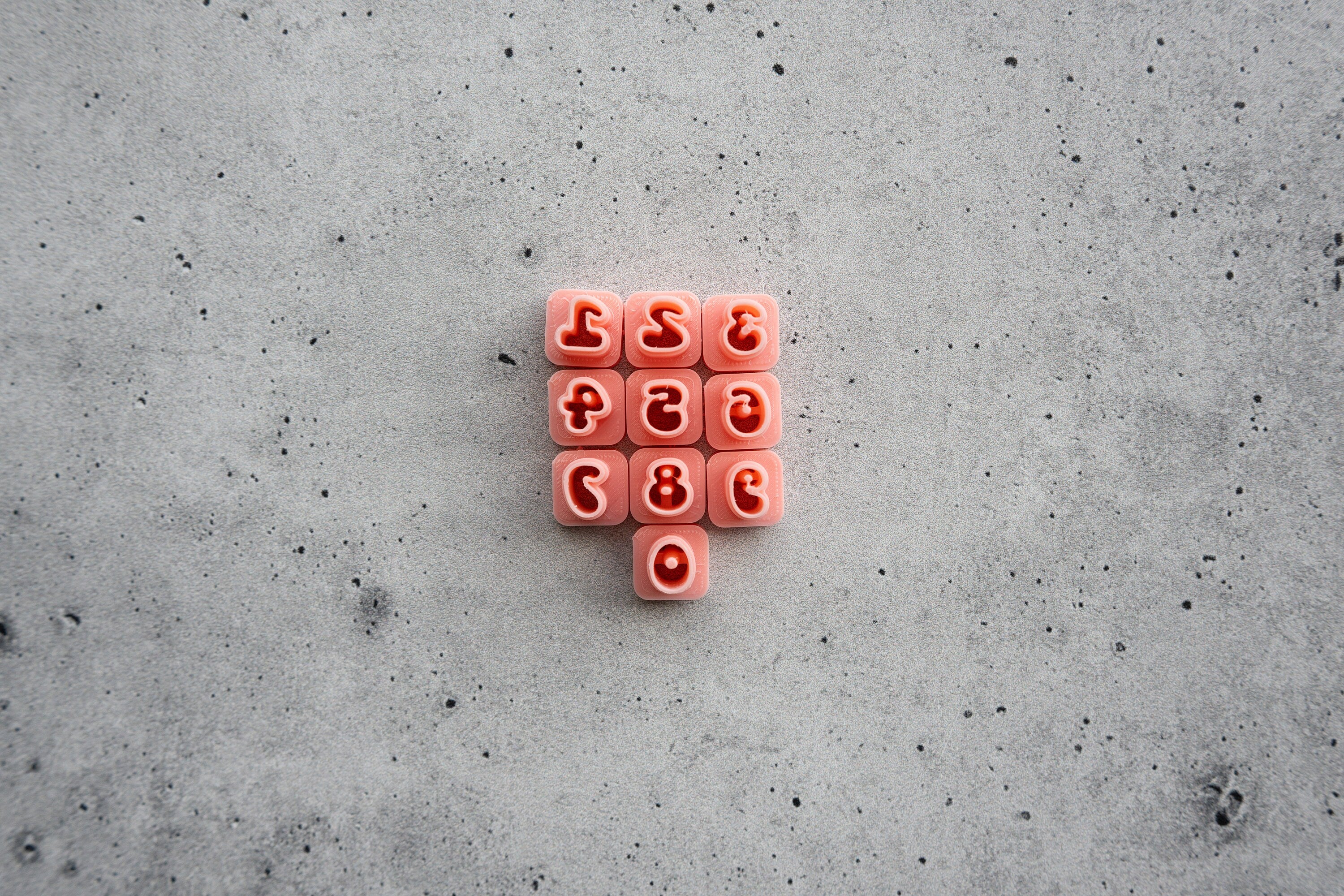 Groovy Alphabet & Numbers Clay Cutters